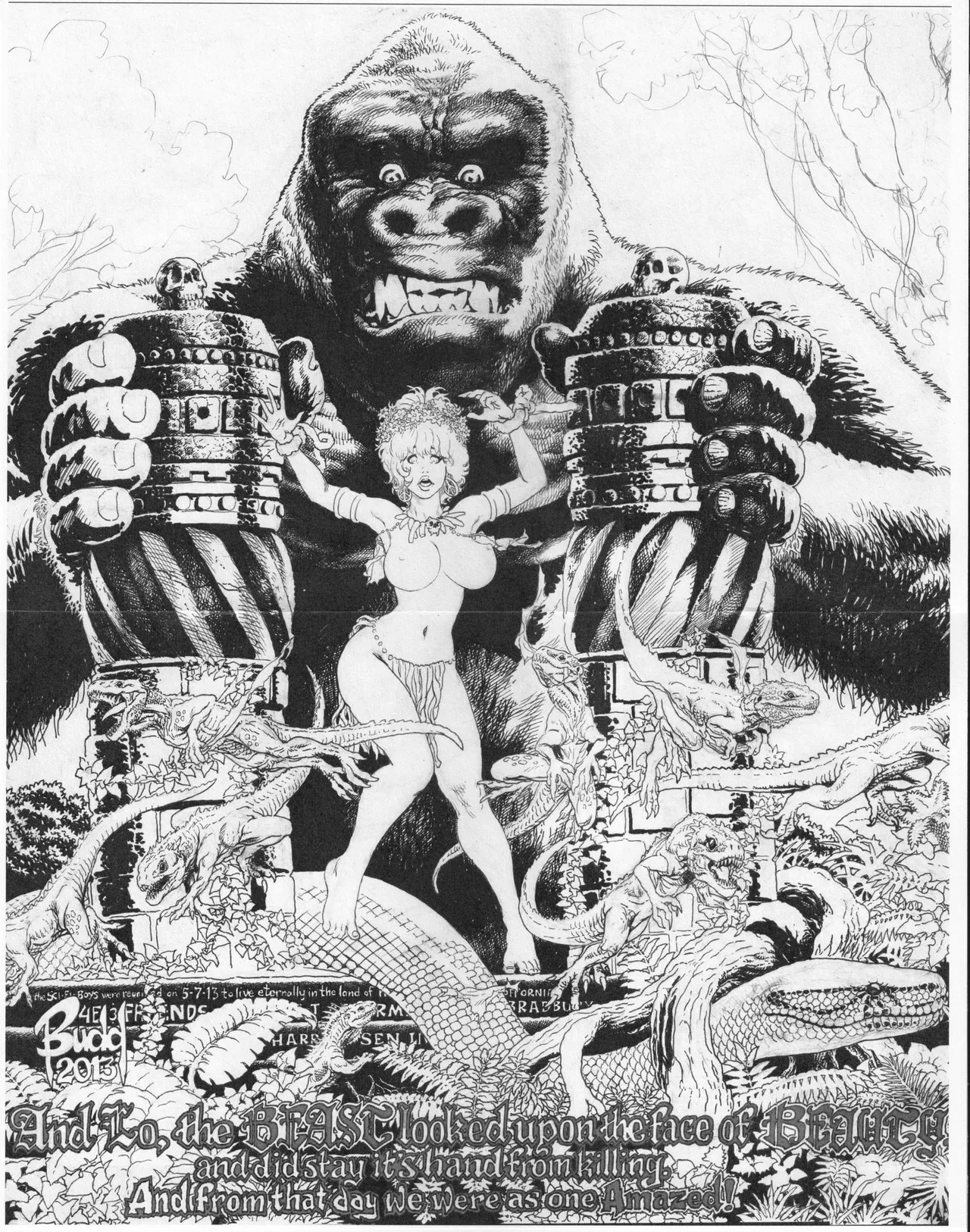 [Budd Root] Budd Says... Welcome to the Jungle! - A HeroesCon 2013 Exclusive - Page 14