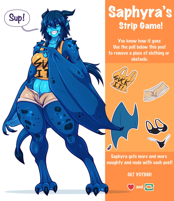 [A Pervy Dwarf (1Pervydwarf)] Saphyra’s Strip Game