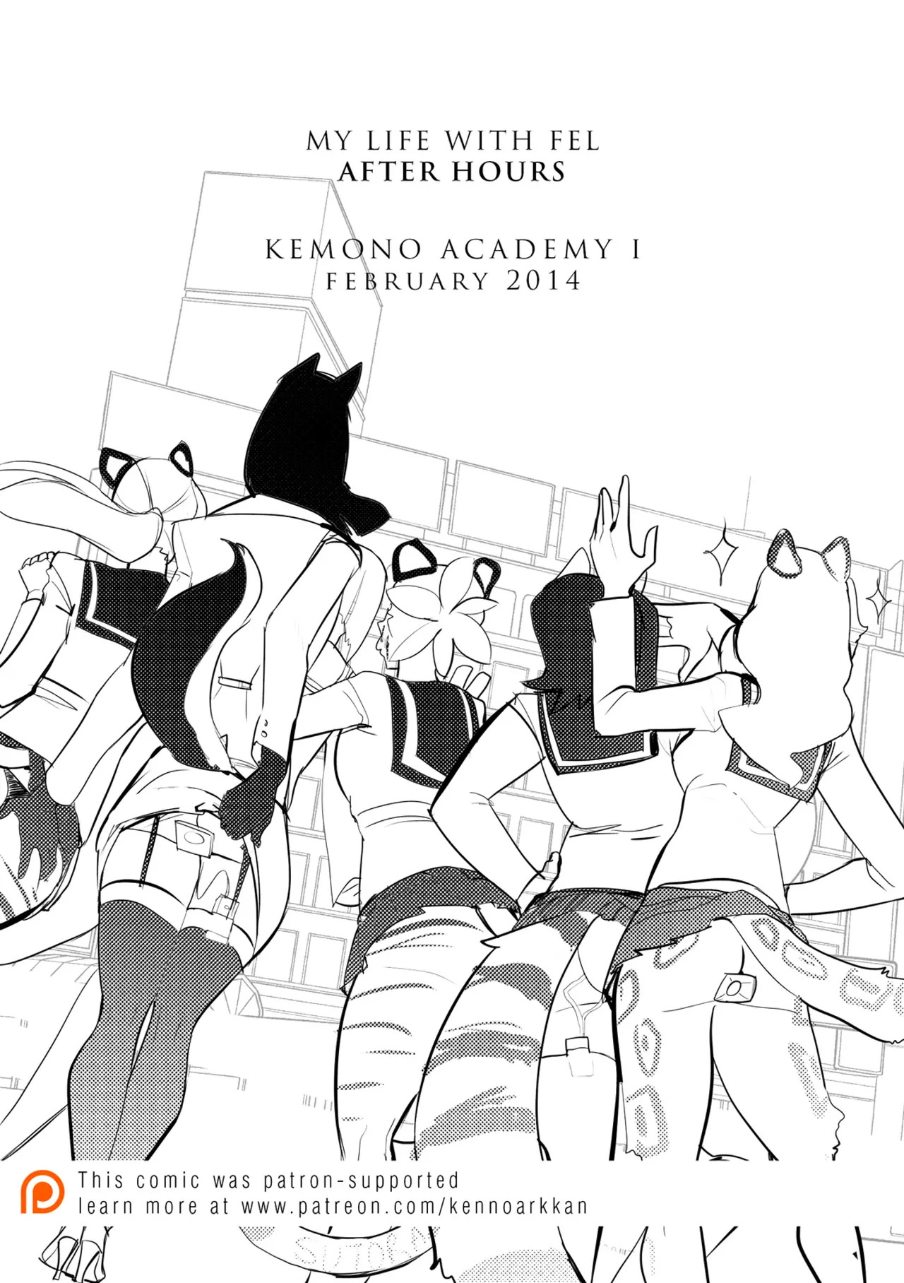 [Kenno Arkkan] After-Hours: Kemono Academy - Page 15