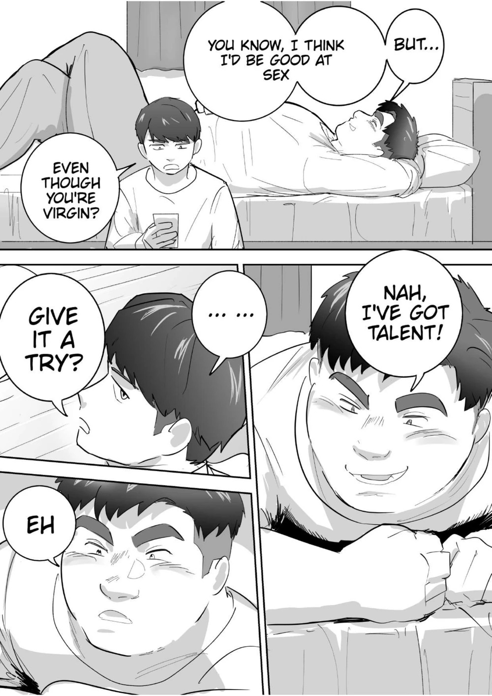 [Saikoro De Kimerusouchi] Gachimuchi Dōtei Kun To Jareattetara Gachi De Kōfun Shitete Yabai | Messing Around With Virgin Buff Dude, Got Seriously Turned On - Page 10