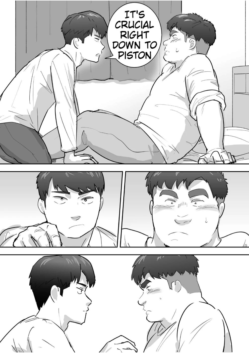 [Saikoro De Kimerusouchi] Gachimuchi Dōtei Kun To Jareattetara Gachi De Kōfun Shitete Yabai | Messing Around With Virgin Buff Dude, Got Seriously Turned On - Page 12
