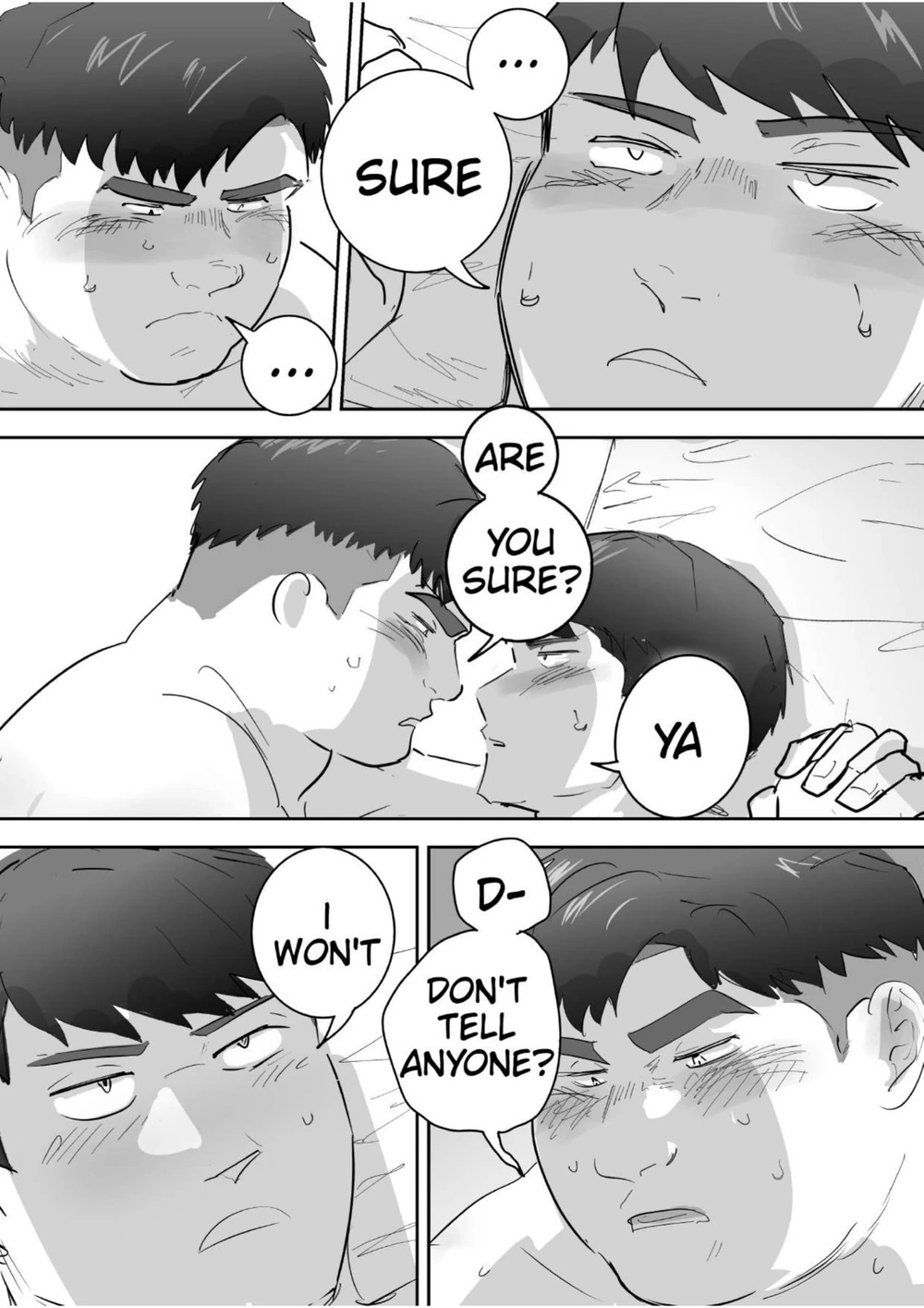 [Saikoro De Kimerusouchi] Gachimuchi Dōtei Kun To Jareattetara Gachi De Kōfun Shitete Yabai | Messing Around With Virgin Buff Dude, Got Seriously Turned On - Page 23