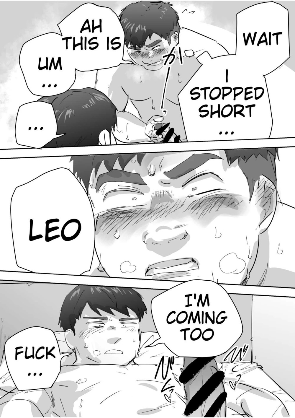 [Saikoro De Kimerusouchi] Gachimuchi Dōtei Kun To Jareattetara Gachi De Kōfun Shitete Yabai | Messing Around With Virgin Buff Dude, Got Seriously Turned On - Page 38