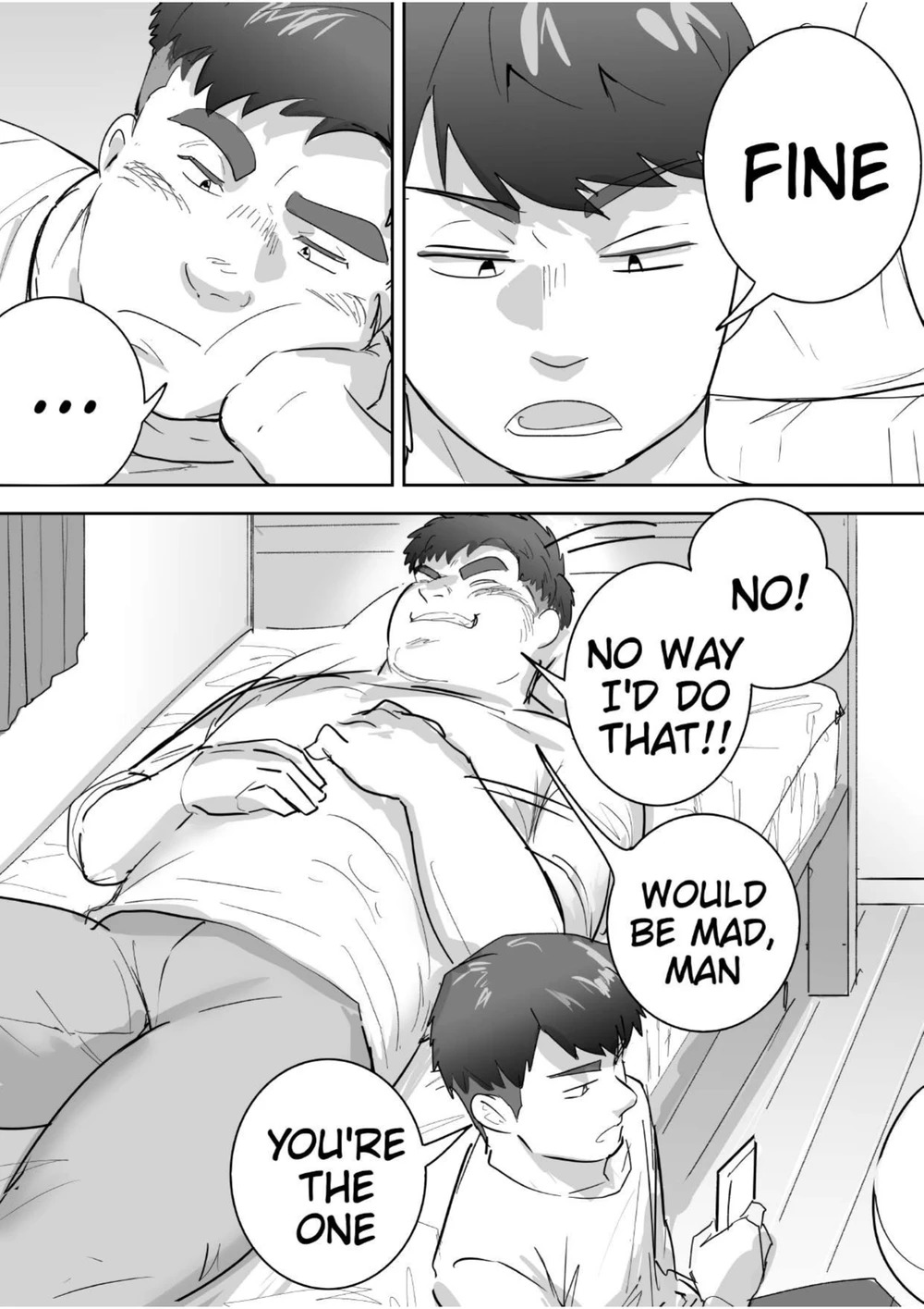 [Saikoro De Kimerusouchi] Gachimuchi Dōtei Kun To Jareattetara Gachi De Kōfun Shitete Yabai | Messing Around With Virgin Buff Dude, Got Seriously Turned On - Page 9