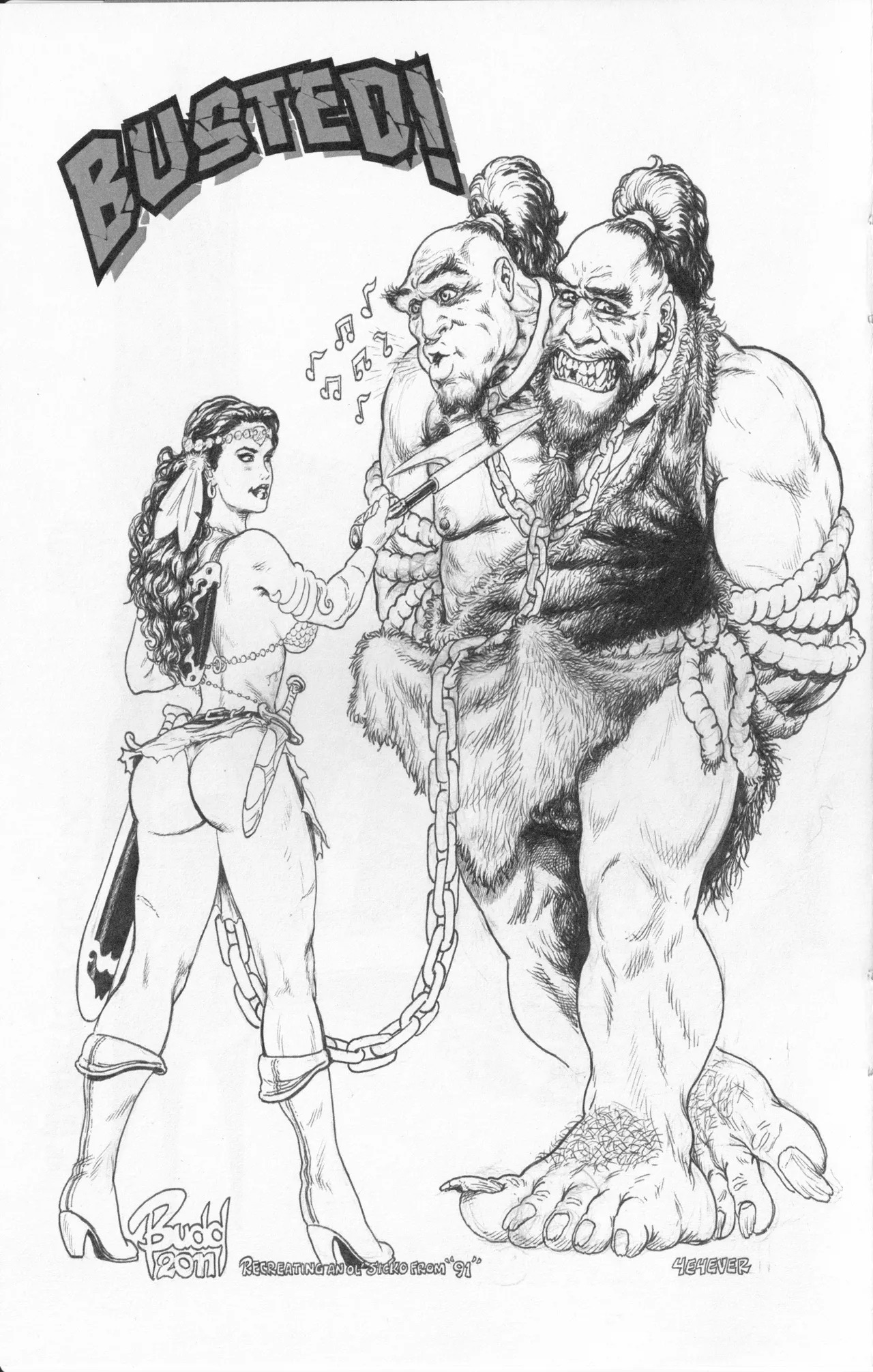[Budd Root] P-Us (Pin-Ups for Heroescon 2011) from Budd! - Page 12
