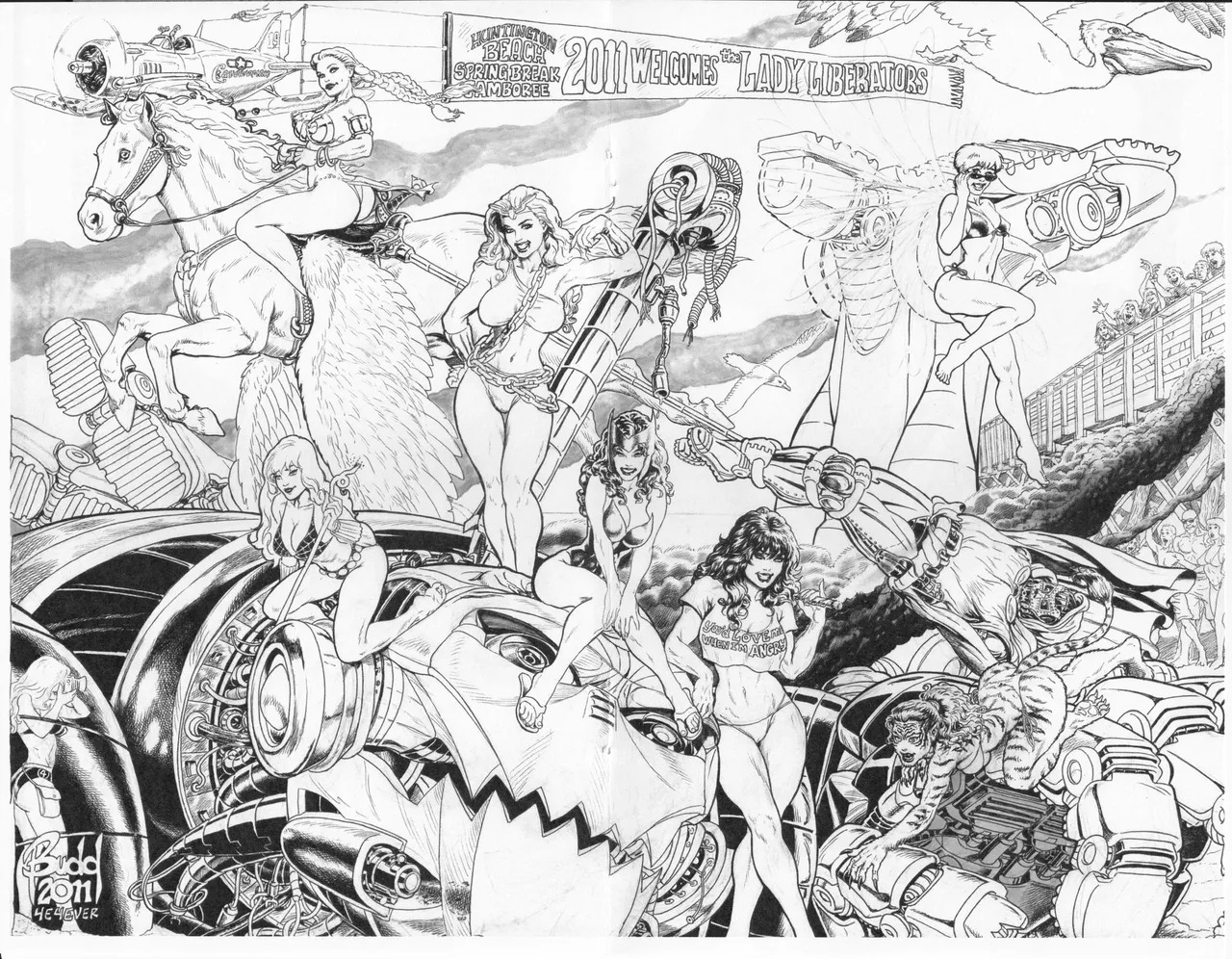 [Budd Root] P-Us (Pin-Ups for Heroescon 2011) from Budd! - Page 14