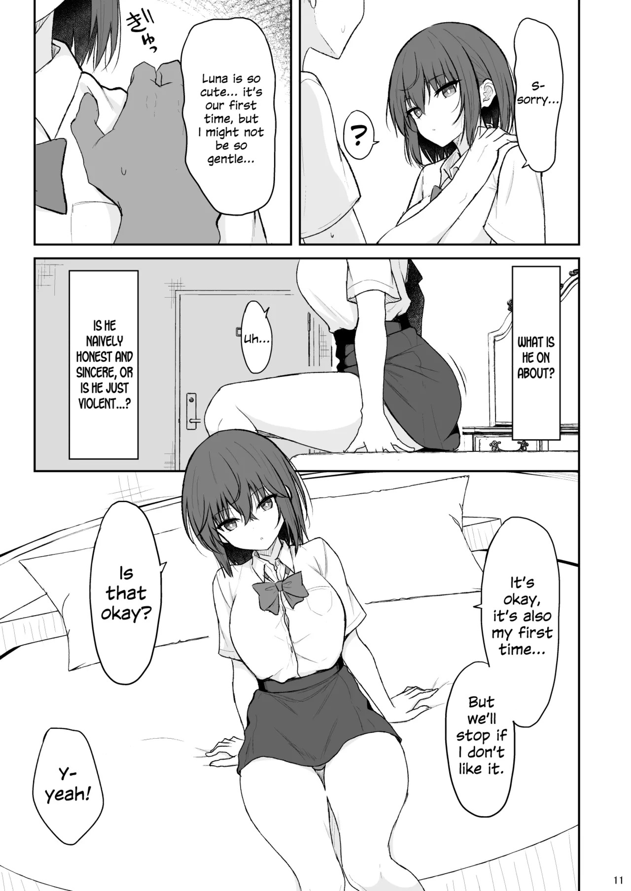 [Nekonokone (Takeyuu)] Ningen Girai no Onnanoko ga Nakadashi o Ukeireru made [English] [SDTLs] [Digital] - Page 10