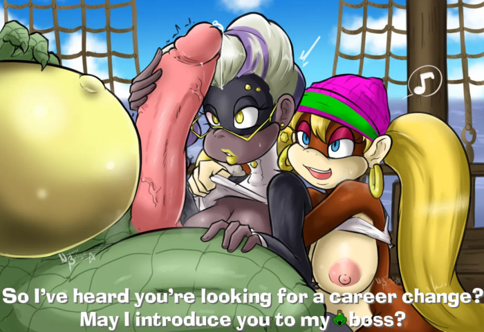 [NayaaseBeleguii] Poppy's Career Change (Donkey Kong)