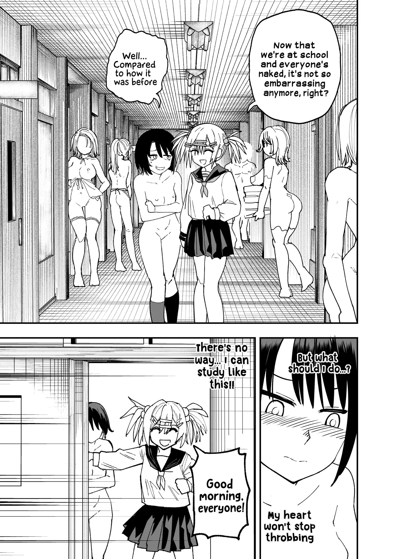 [Sochiin Shounen Gasshoudan (Ashikoshi Gakugaku Iwashi Tarou)] Seifuku ga jiyuu sugiru shingakkou | My New School Is Too Free When It Comes To The Uniform [English] [Hikari no Kaze] - Page 22
