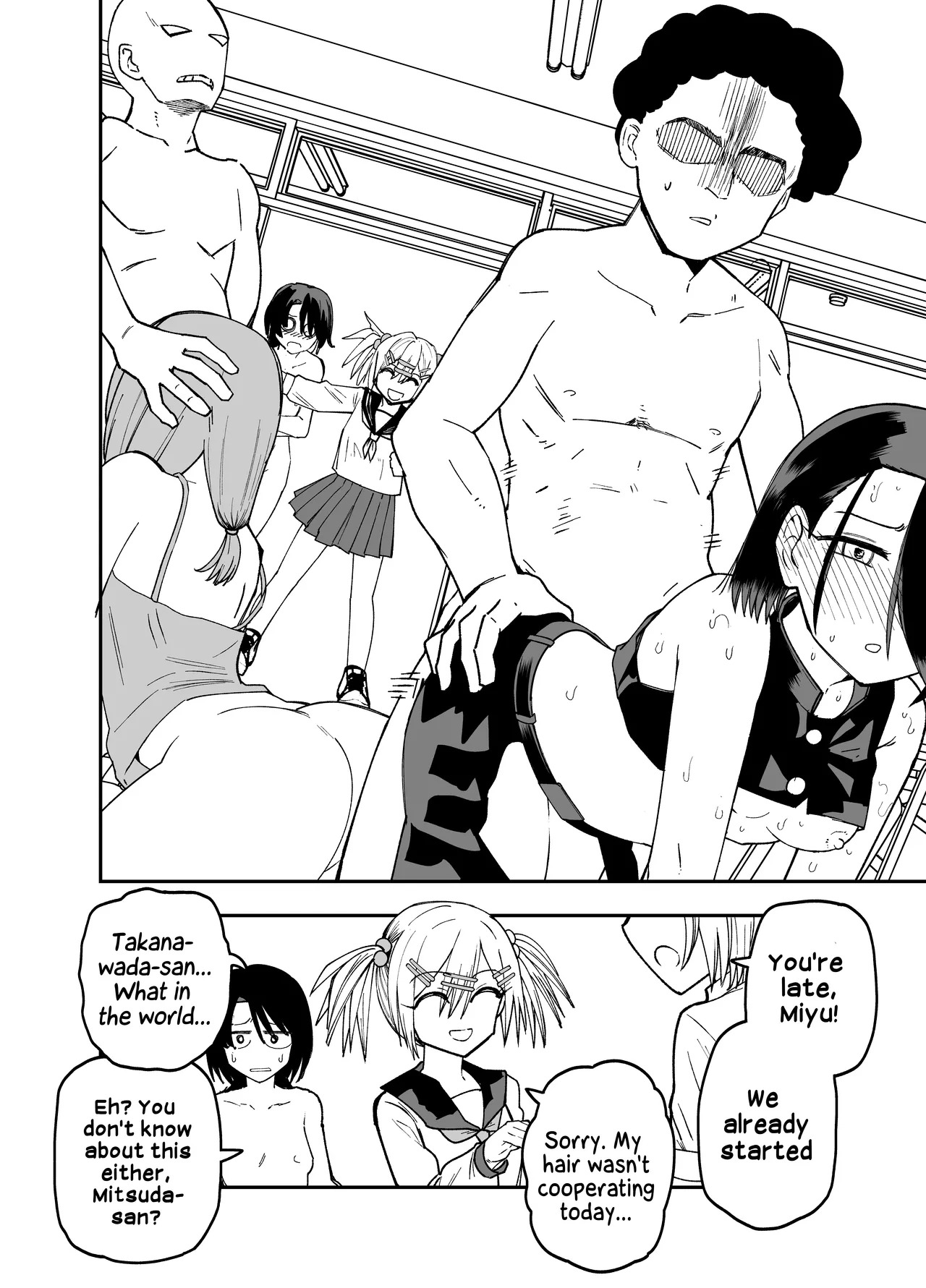 [Sochiin Shounen Gasshoudan (Ashikoshi Gakugaku Iwashi Tarou)] Seifuku ga jiyuu sugiru shingakkou | My New School Is Too Free When It Comes To The Uniform [English] [Hikari no Kaze] - Page 23