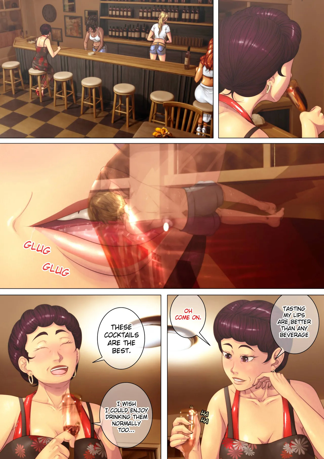 [kibate] My Girlfriends Mom 3 - Page 17