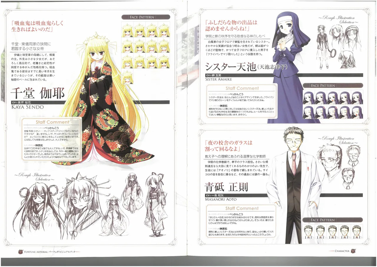 FORTUNE ARTERIAL PERFECT VISUAL BOOK - Page 38