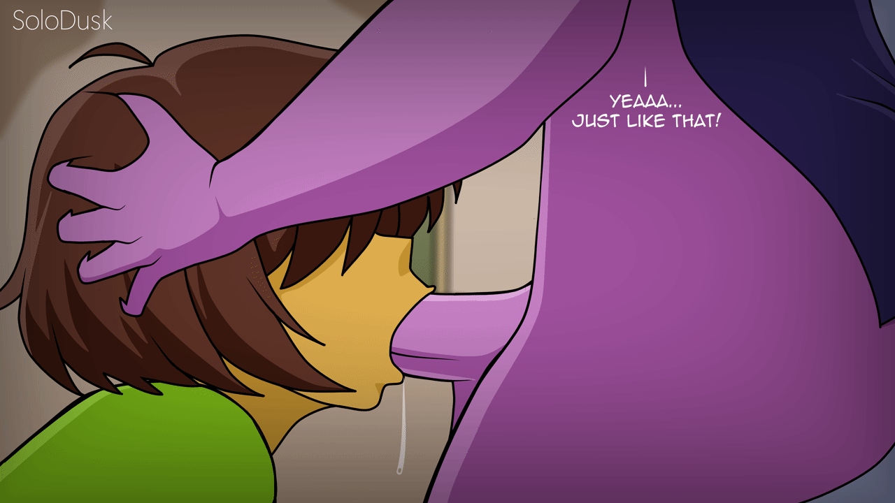 [SoloDusk] Susie(Futa) X Kris - "Just you and me,Nerd!" (DeltaRune - Animated) - Page 4