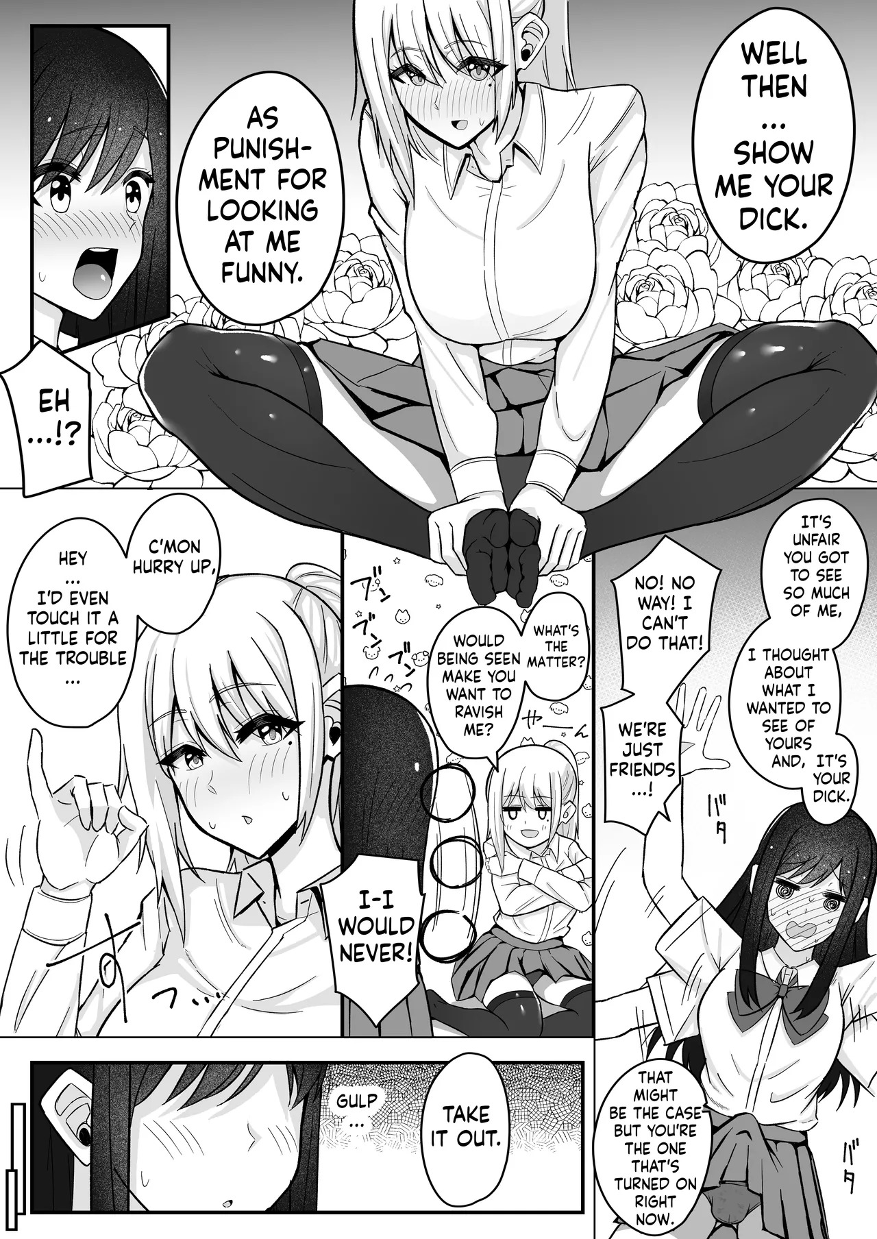 [Sao Otome Gakuen Kouhoubu (Fureshika)] Muttsuri Futanarichan wa Tomodachi ni Yokujou Shiteru![ushirotranslations][English] - Page 10