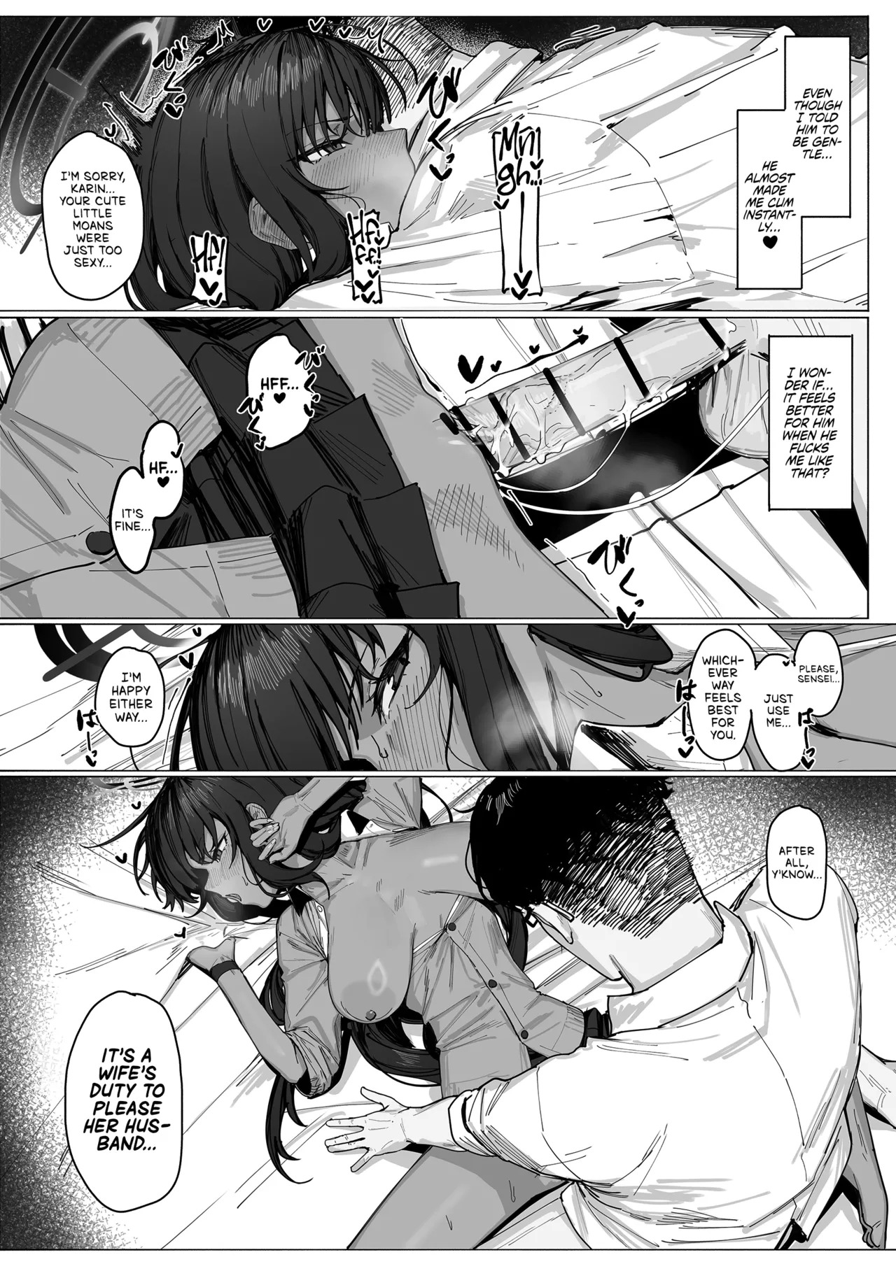 [Shikisoku Zeku (Shiki)] "Oyome-san" dakara na! | Because I'm Your Bride, Okay?! (Blue Archive) [English] [head empty] [Digital] - Page 15