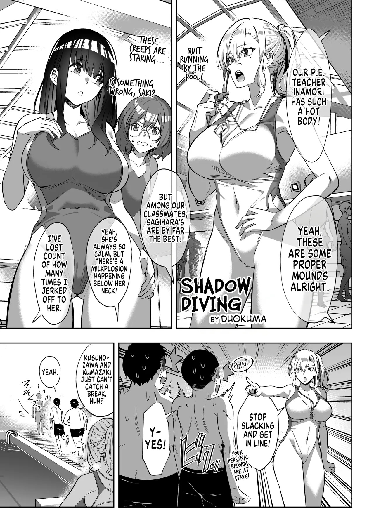 [Hyoui Lover (Duokuma)] Shadow Diving (Hyoui Catalog ~Onna no Karada ga Nottorare Makuru Godou Hon~) [English] [GTF] - Page 1