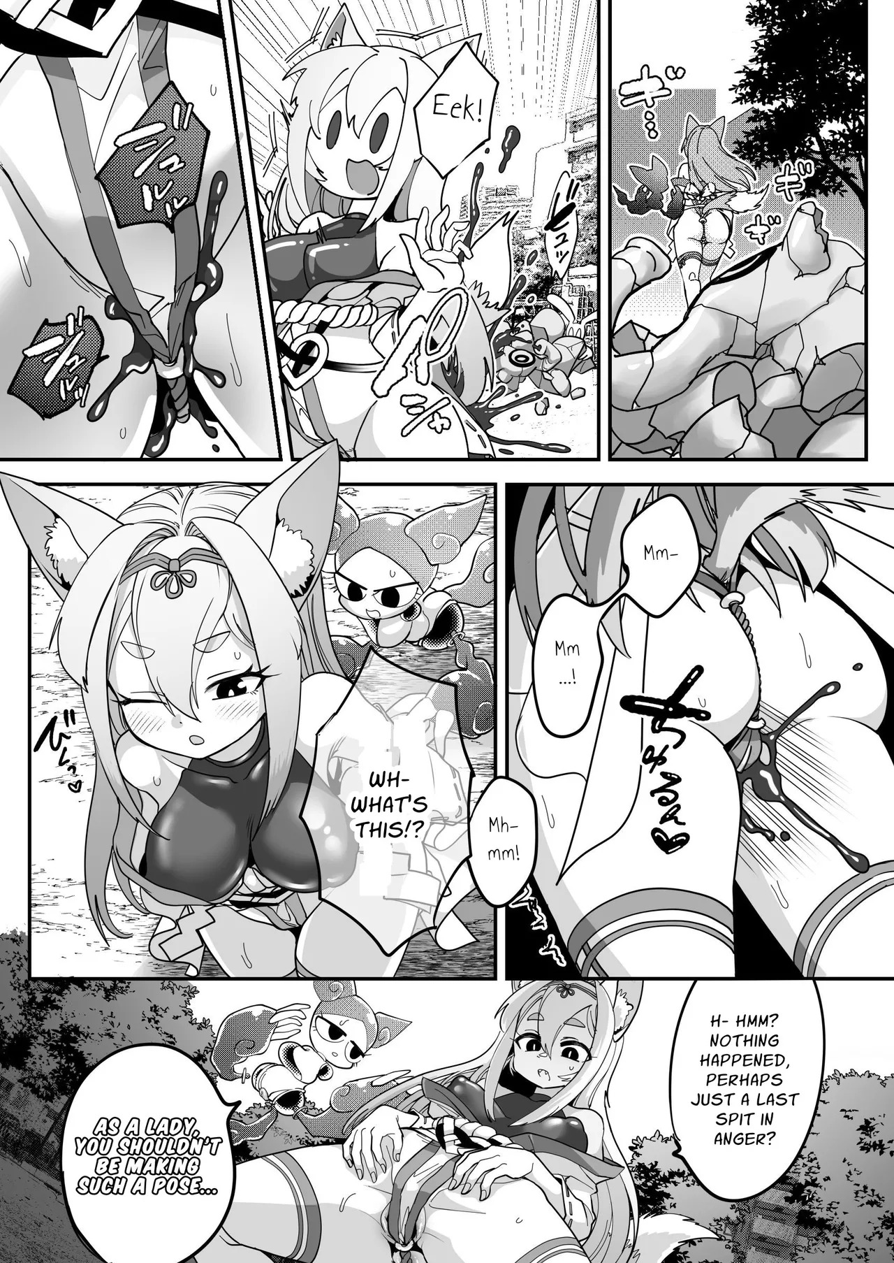 [Shimanami] Mahou Shoujo Gingitsune Ecchi na Stamp Rally de Sekika Chuudoku!! | Magical Girl Silverfox ~Erotic Stamp Rally Petrifaction Addiction!!~ [English] [Penguin Piper] [Digital] - Page 13