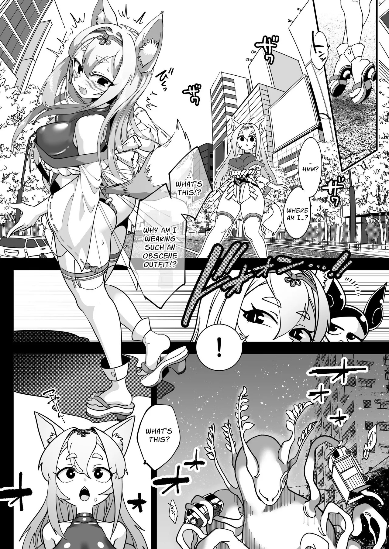 [Shimanami] Mahou Shoujo Gingitsune Ecchi na Stamp Rally de Sekika Chuudoku!! | Magical Girl Silverfox ~Erotic Stamp Rally Petrifaction Addiction!!~ [English] [Penguin Piper] [Digital] - Page 6