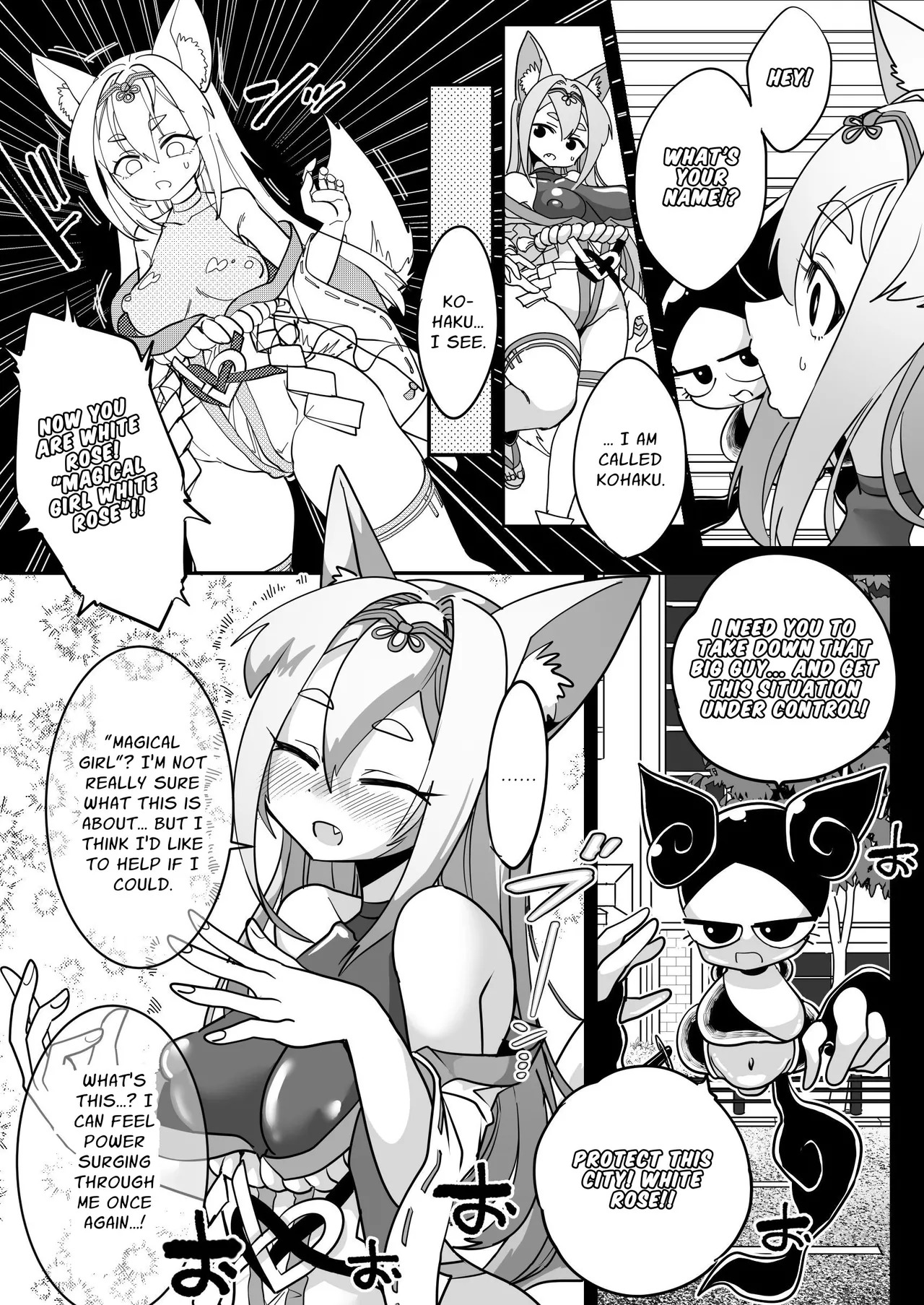 [Shimanami] Mahou Shoujo Gingitsune Ecchi na Stamp Rally de Sekika Chuudoku!! | Magical Girl Silverfox ~Erotic Stamp Rally Petrifaction Addiction!!~ [English] [Penguin Piper] [Digital] - Page 7