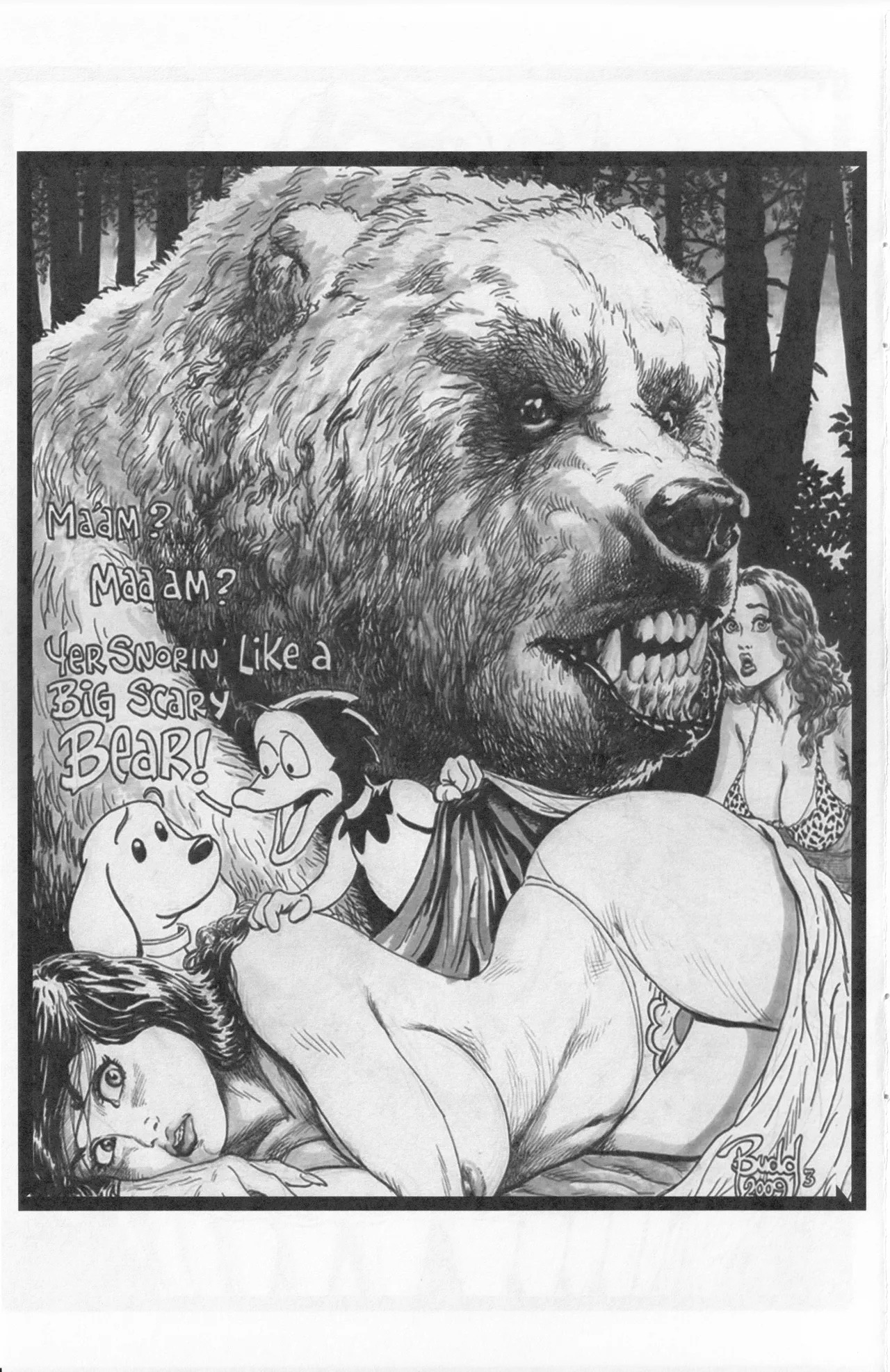 [Budd Root] The Cave Drawings of Budd Root - Convention Art Book 2009 Autumn Edition - Page 23