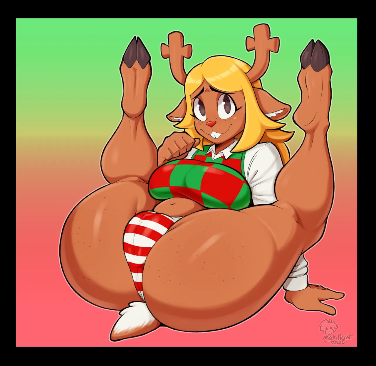 [MehDrawings] Noelle Holiday (Deltarune) - Page 18