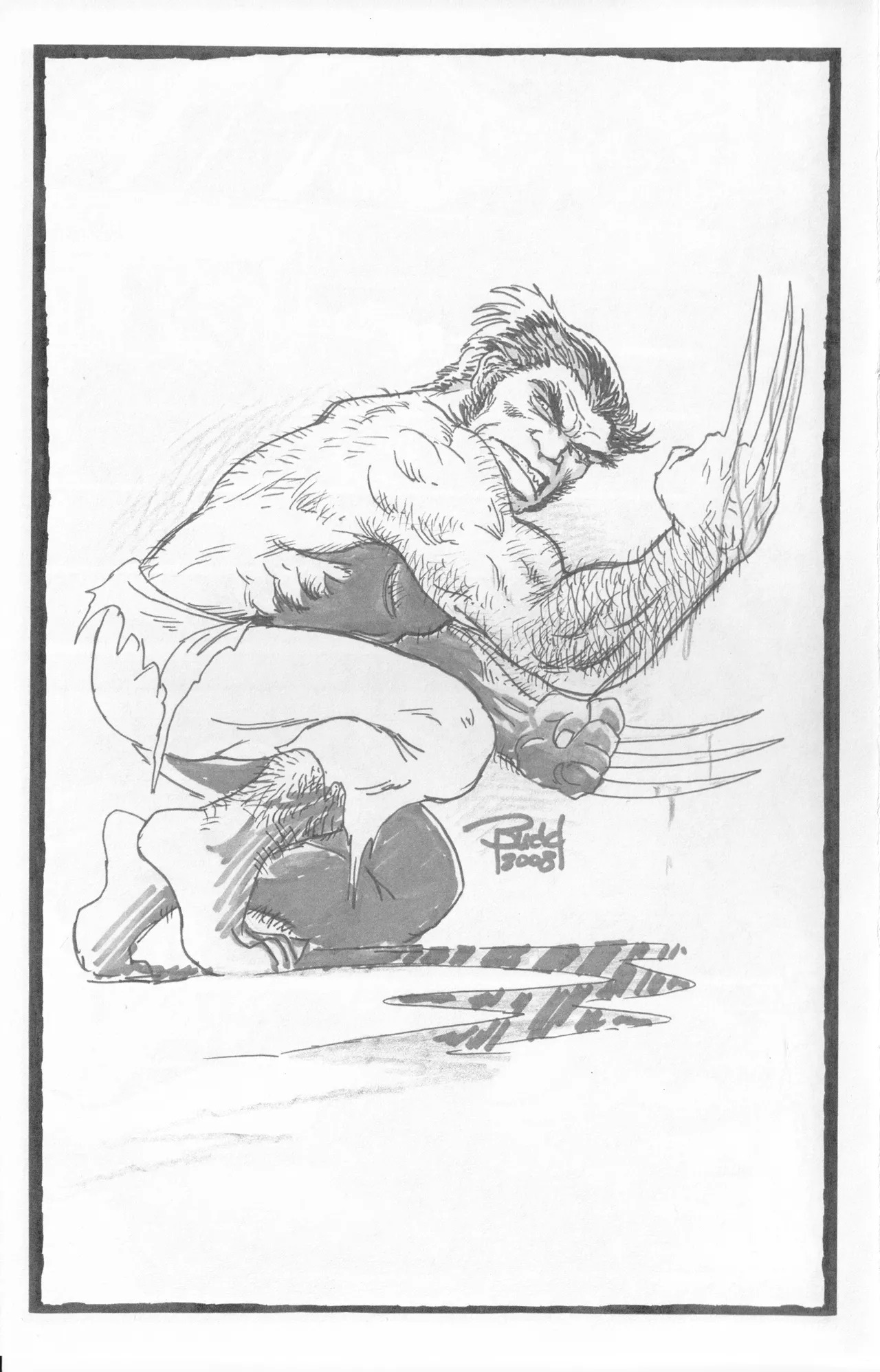 [Budd Root] The Cave Drawings of Budd Root - 2009 Convention Art Book - Page 21