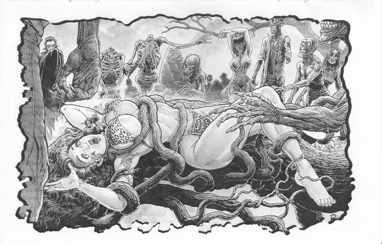 [Budd Root] Cavewoman & Fiends - A Sketchbook By Budd Root - Page 11