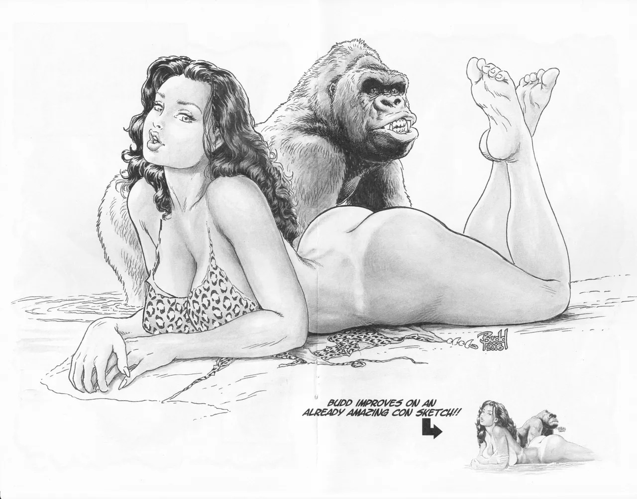 [Budd Root] Cavewoman & Fiends - A Sketchbook By Budd Root - Page 14