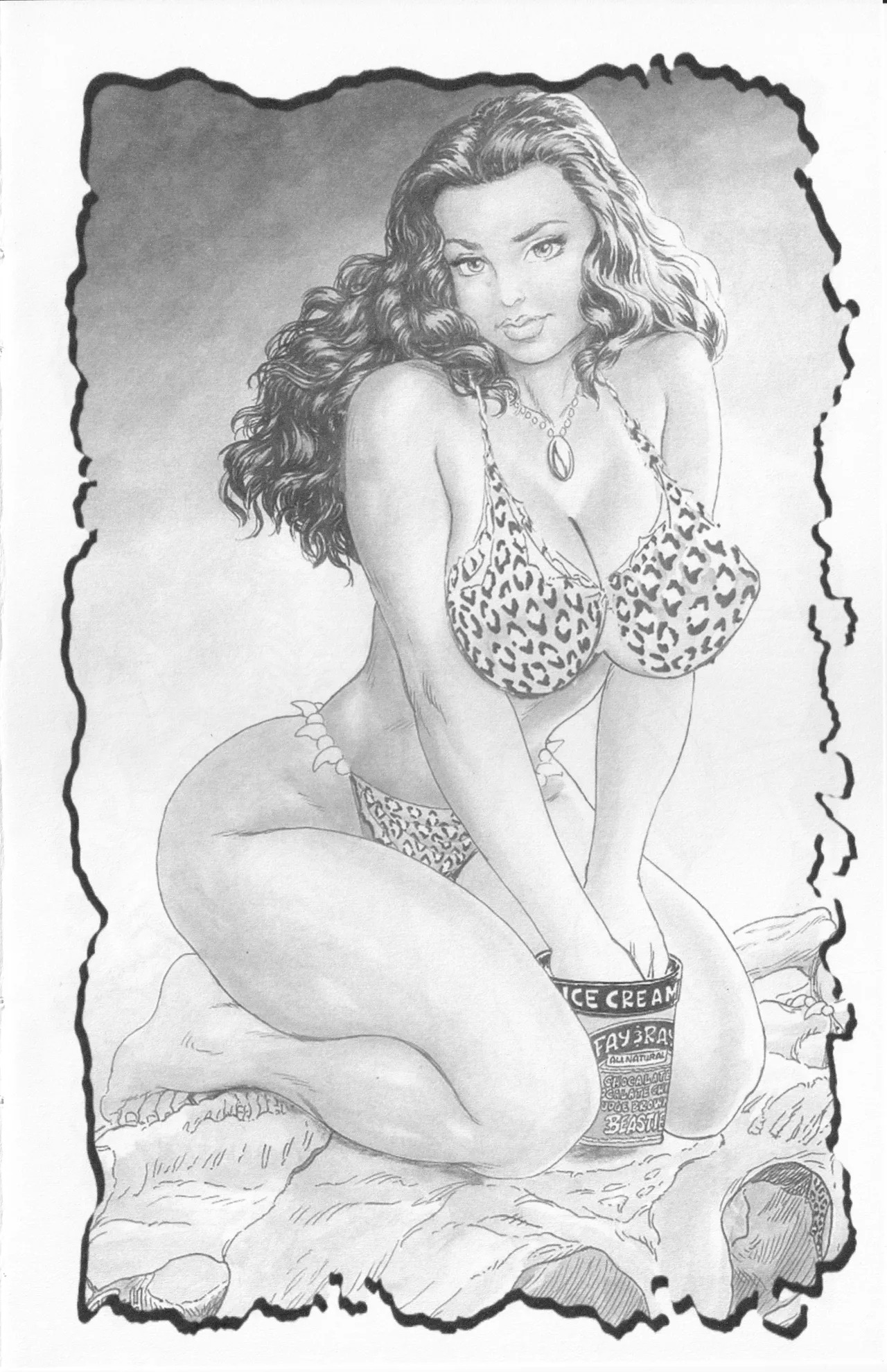 [Budd Root] Cavewoman & Fiends - A Sketchbook By Budd Root - Page 18