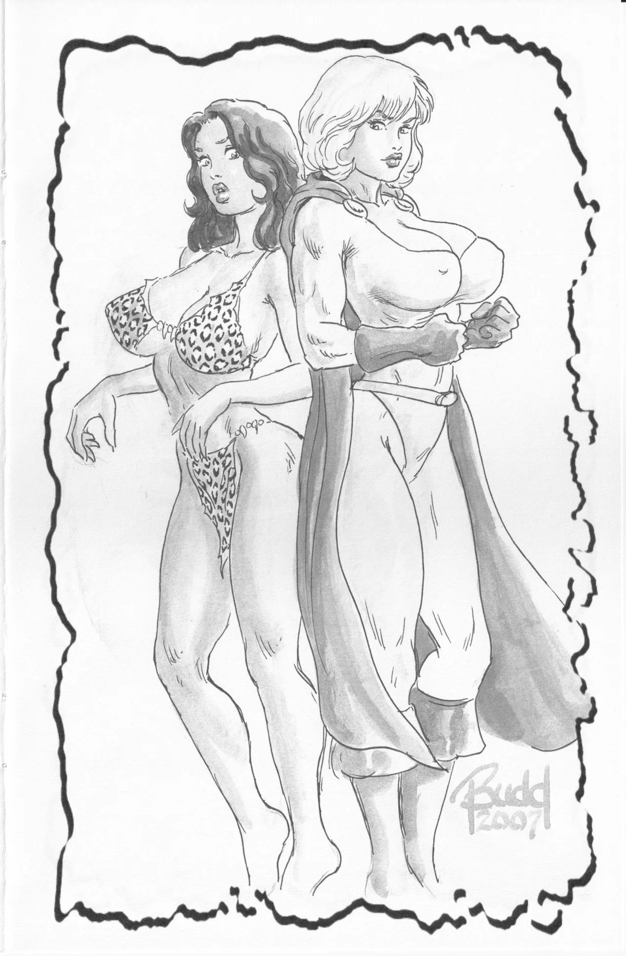 [Budd Root] Cavewoman & Fiends - A Sketchbook By Budd Root - Page 22