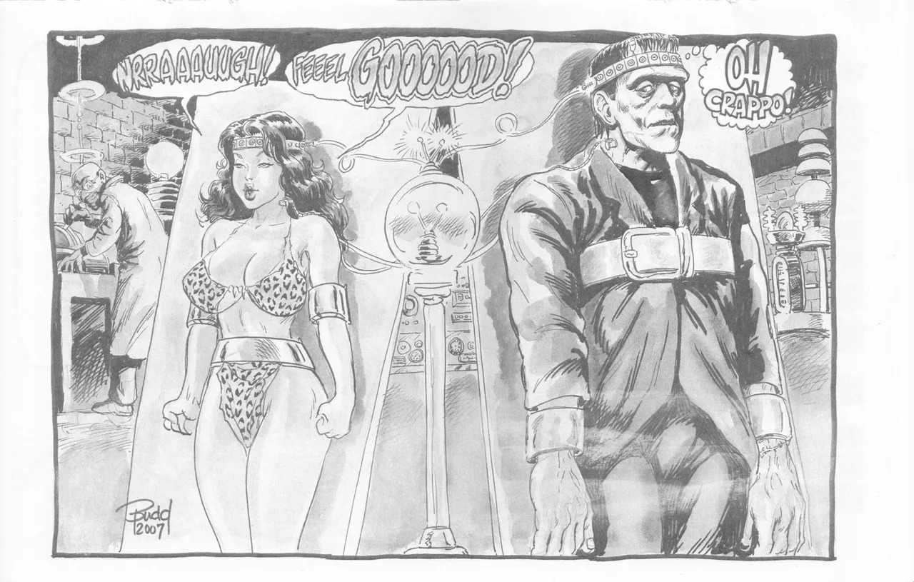 [Budd Root] Cavewoman & Fiends - A Sketchbook By Budd Root - Page 9