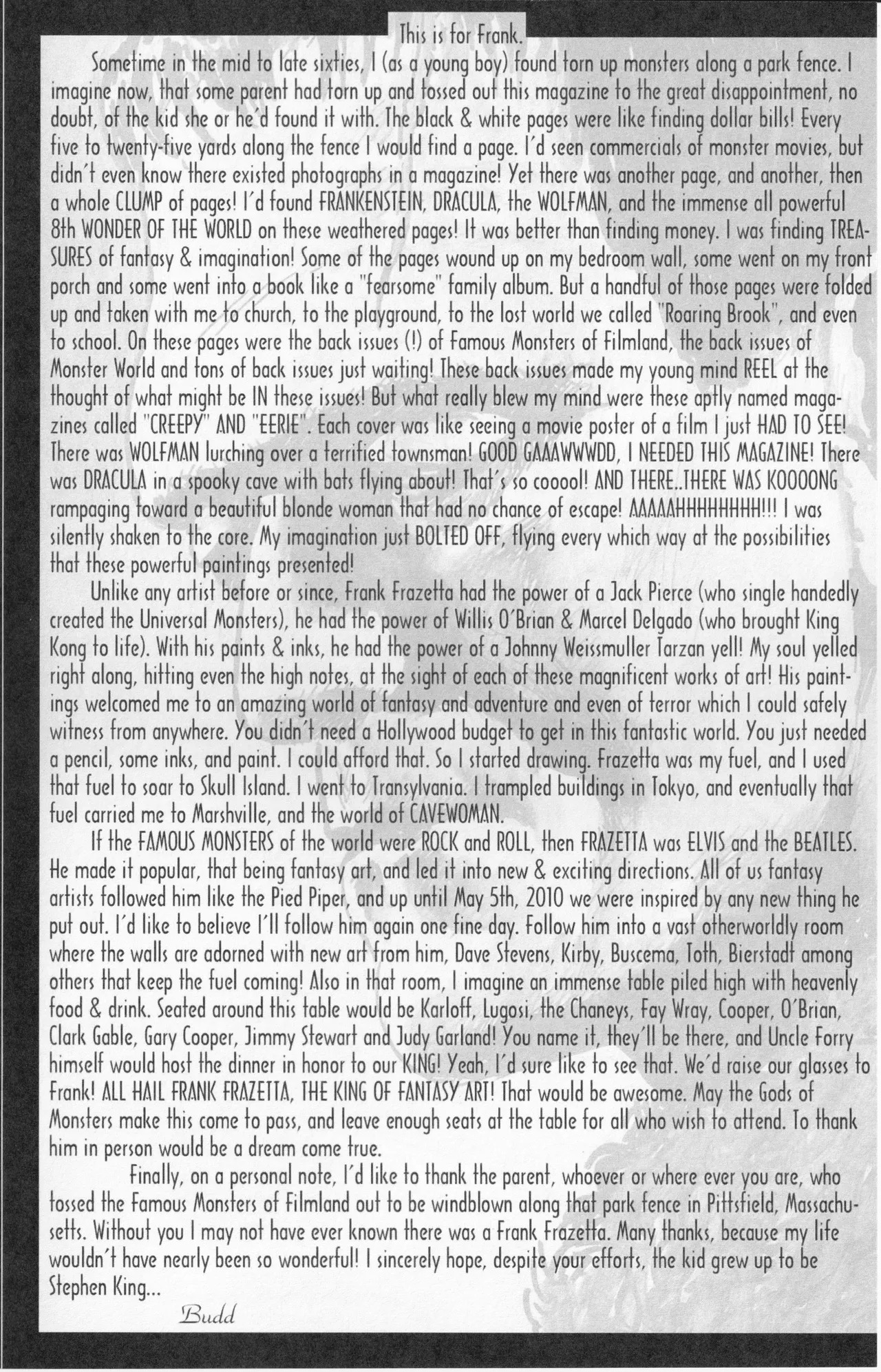 [Budd Root] The Cave Drawings of Budd Root - 2010 Convention Art Book - Page 26