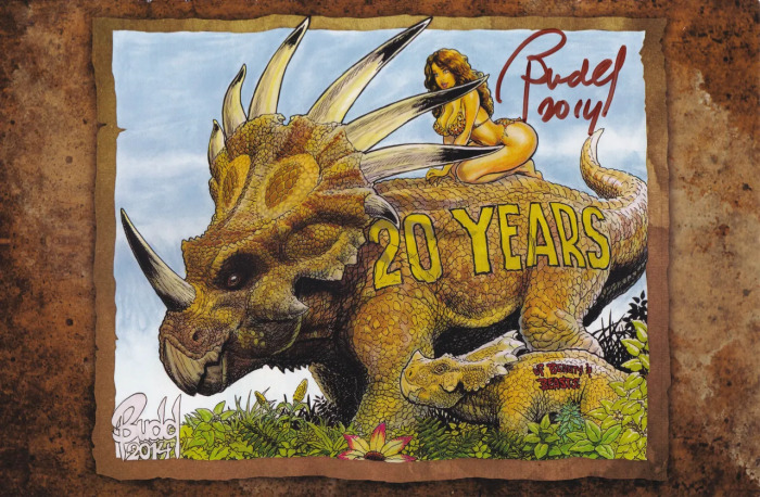 [Budd Root] Cavewoman 2014 Convention Book - 20 Years of Beauty & Beasts
