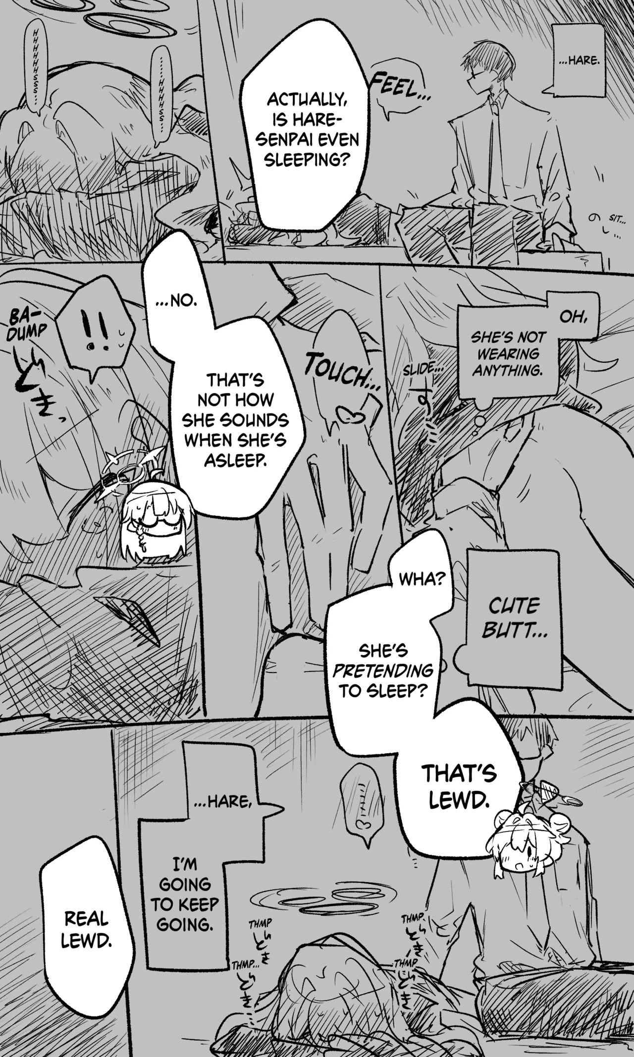 [Nekko] Hare Koukaibun + Short Manga + Omake (Blue Archive) [English] - Page 13