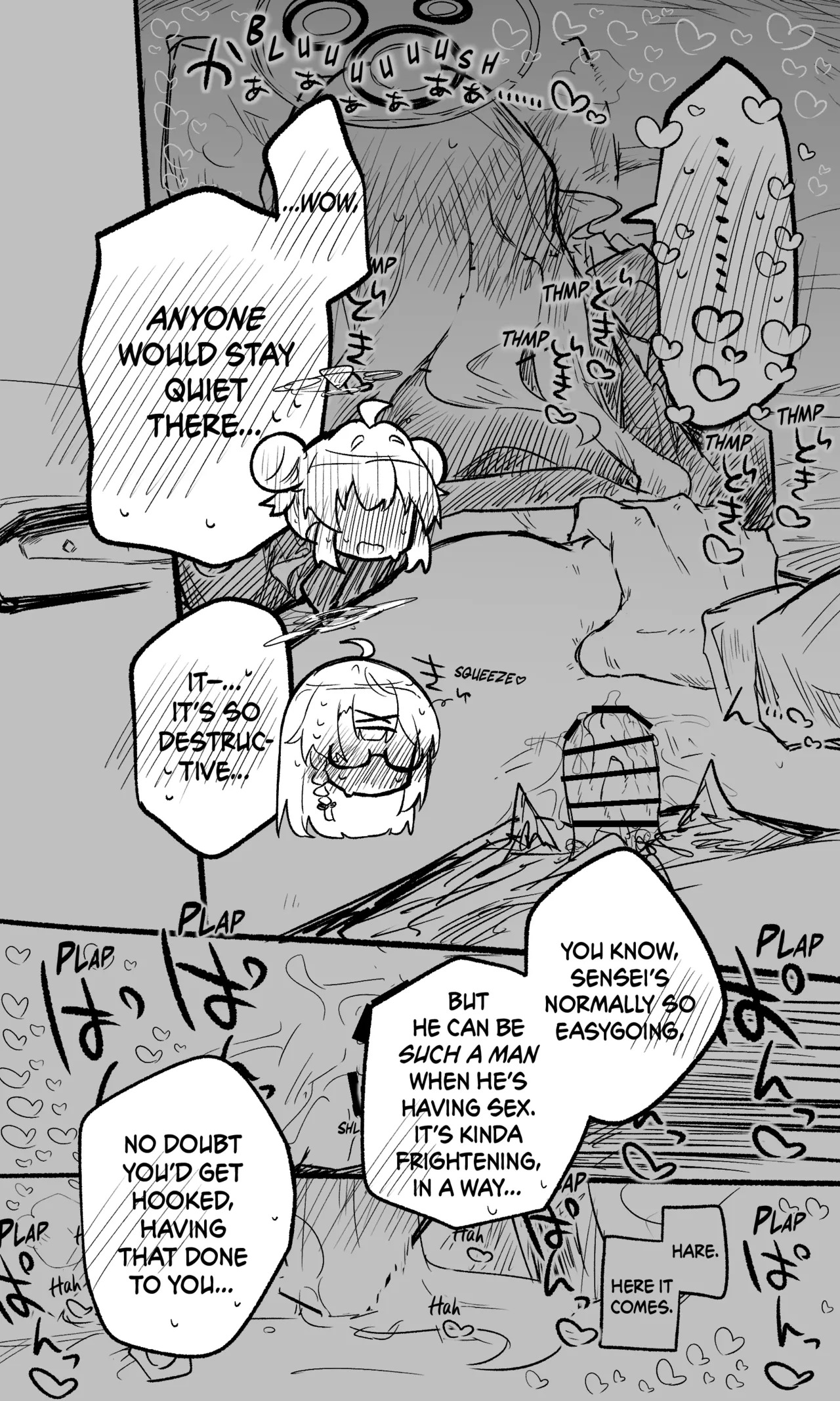 [Nekko] Hare Koukaibun + Short Manga + Omake (Blue Archive) [English] - Page 16