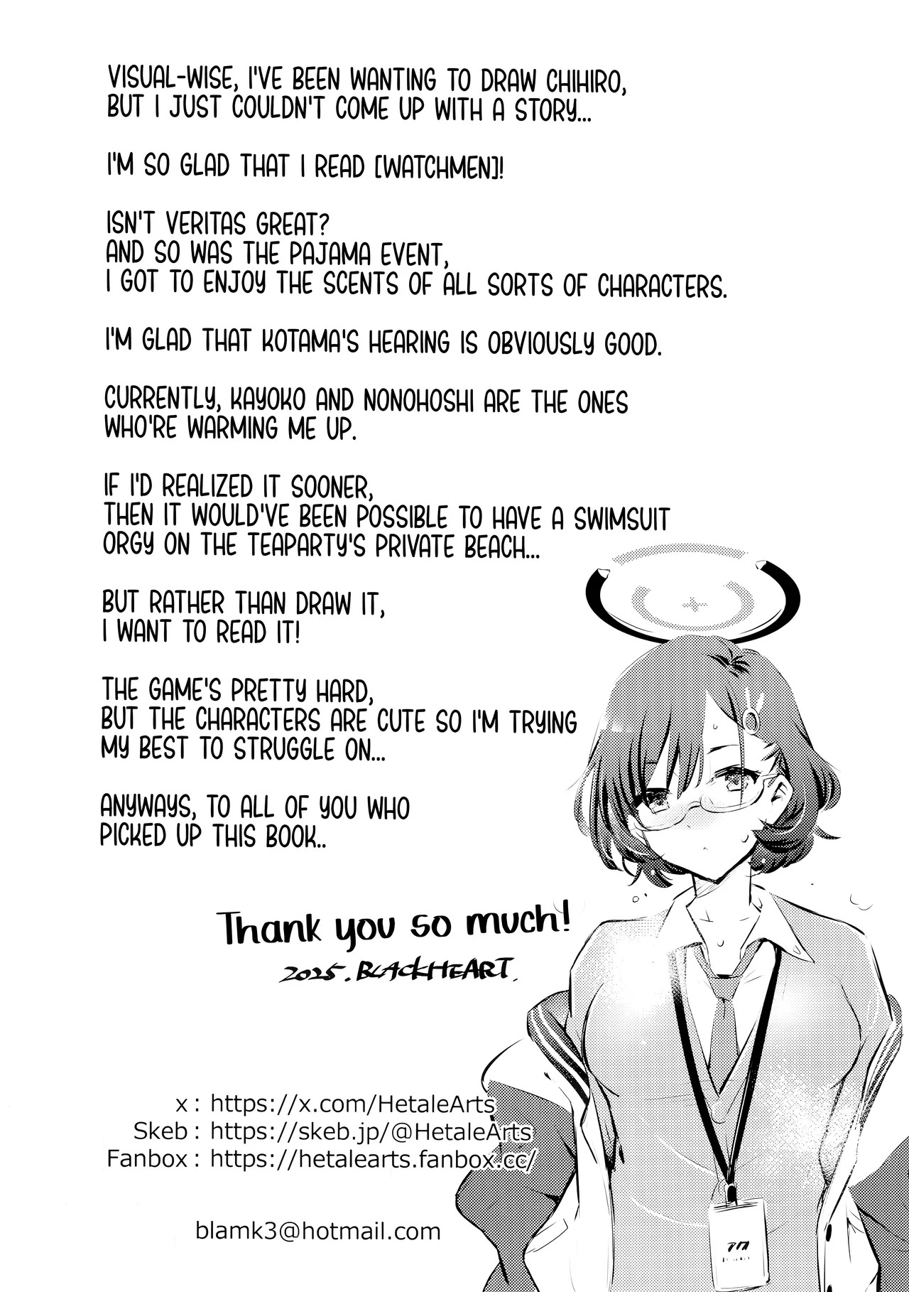 (C106) [Hetalearts (BLACKHEART)] WATCHMEN (Blue Archive) [English] {Doujins.com} - Page 21