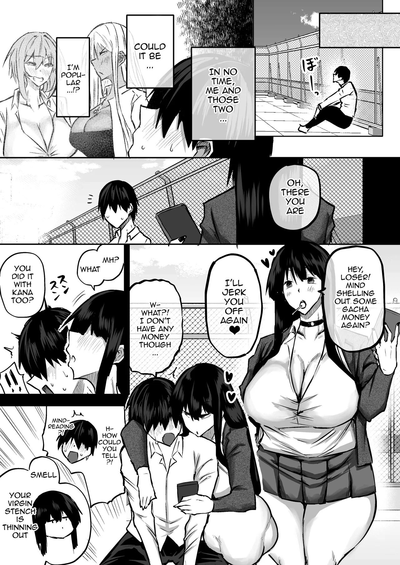 [Chae] Zenbu Shiboritotte Kureru Deka Chichi Gal | The Huge Tittied Gals That Suck Everything Out Of Me [English] {Doujins.com} - Page 110
