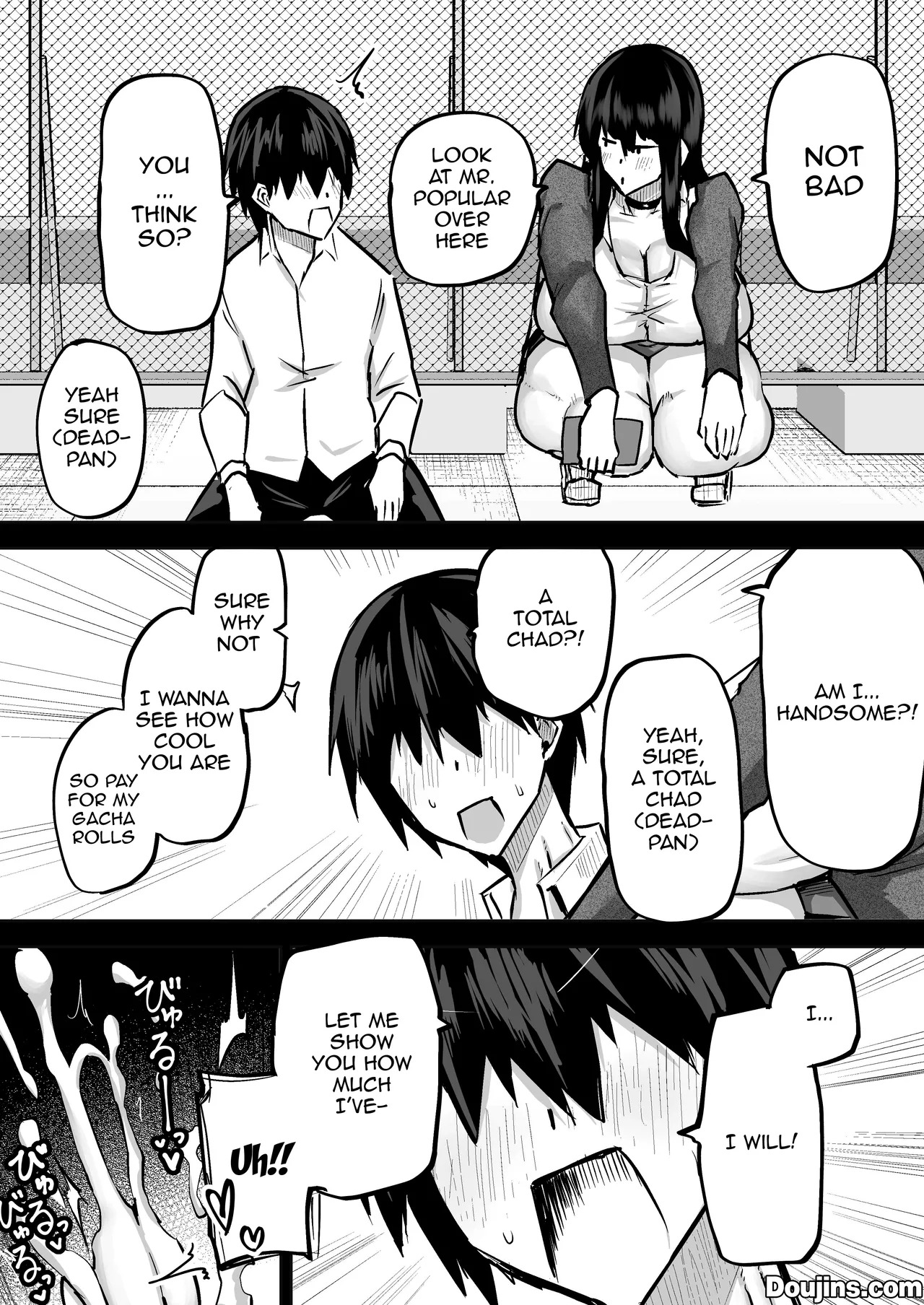 [Chae] Zenbu Shiboritotte Kureru Deka Chichi Gal | The Huge Tittied Gals That Suck Everything Out Of Me [English] {Doujins.com} - Page 111