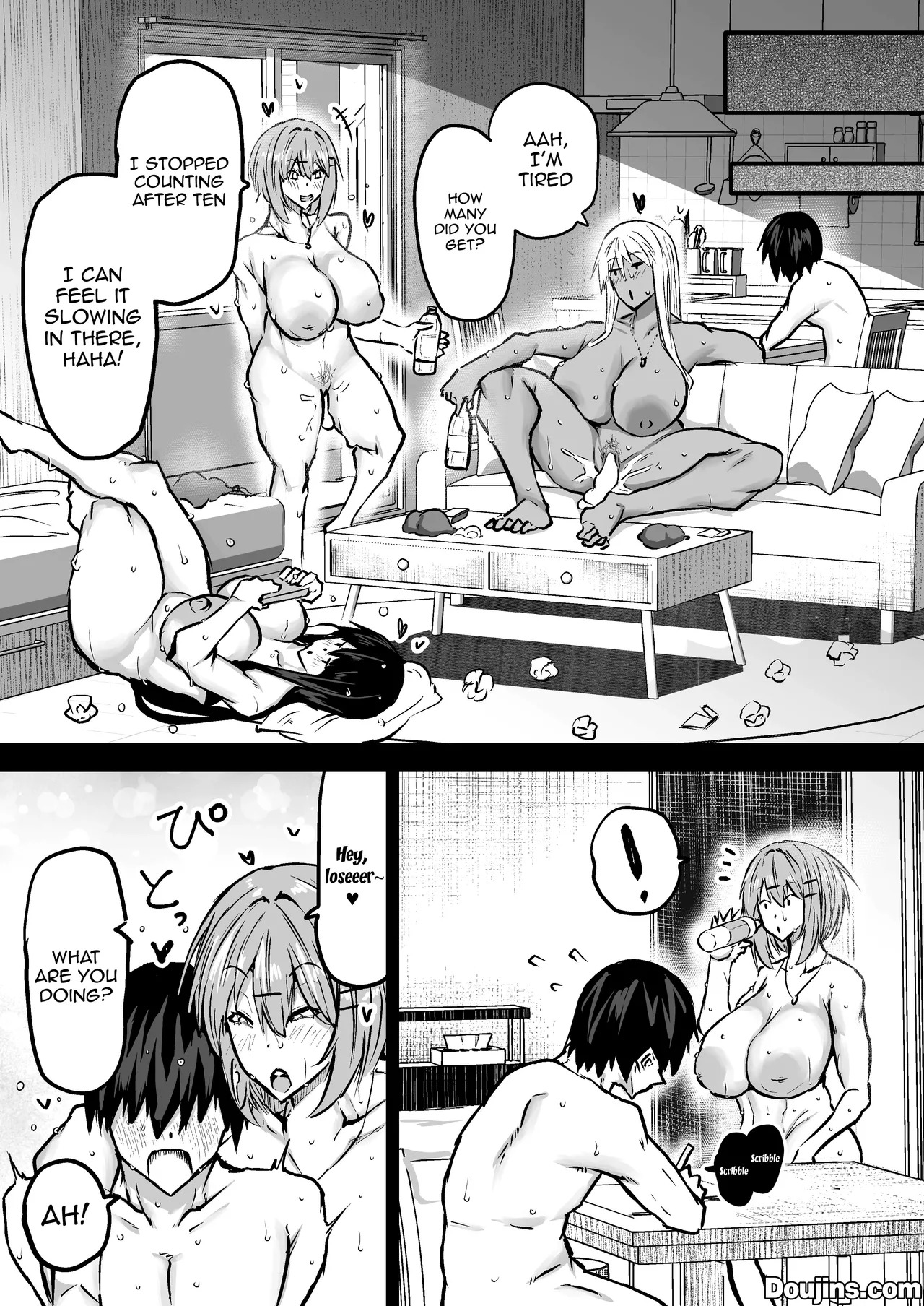 [Chae] Zenbu Shiboritotte Kureru Deka Chichi Gal | The Huge Tittied Gals That Suck Everything Out Of Me [English] {Doujins.com} - Page 165