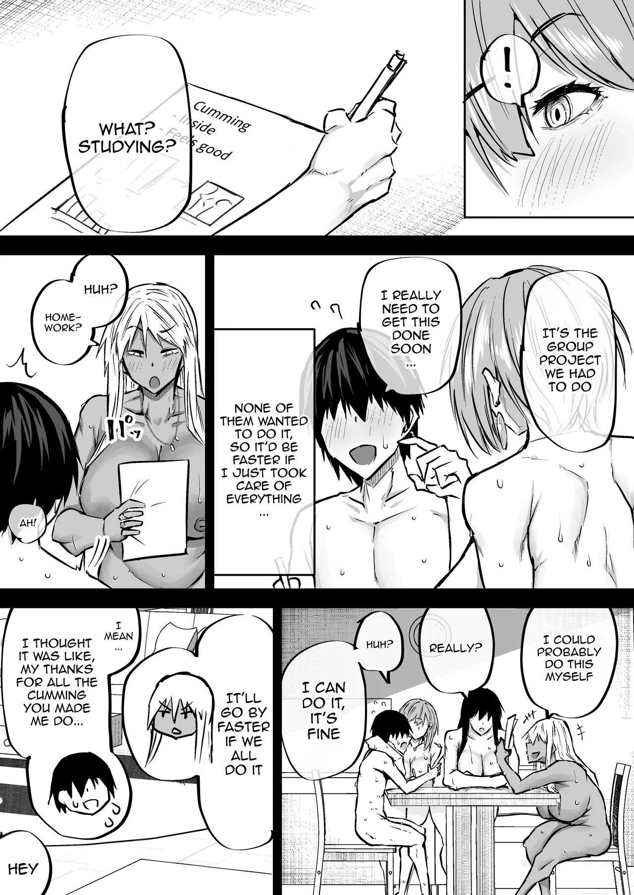 [Chae] Zenbu Shiboritotte Kureru Deka Chichi Gal | The Huge Tittied Gals That Suck Everything Out Of Me [English] {Doujins.com} - Page 166