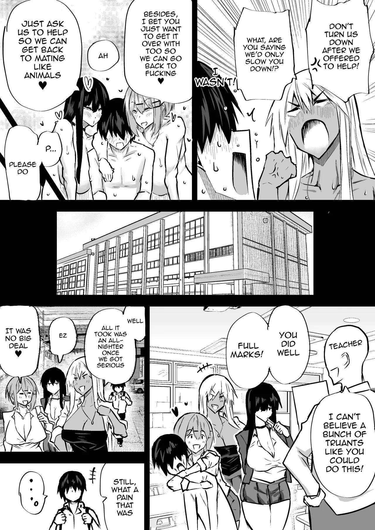 [Chae] Zenbu Shiboritotte Kureru Deka Chichi Gal | The Huge Tittied Gals That Suck Everything Out Of Me [English] {Doujins.com} - Page 167