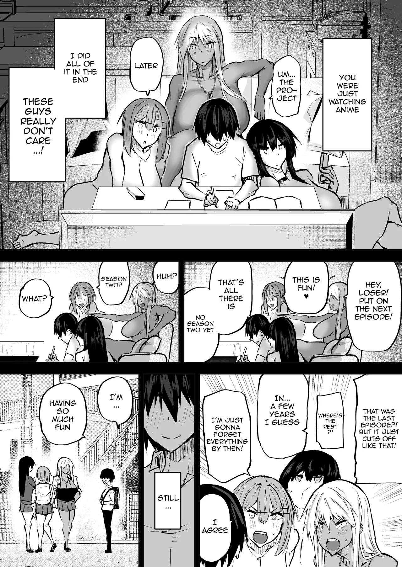 [Chae] Zenbu Shiboritotte Kureru Deka Chichi Gal | The Huge Tittied Gals That Suck Everything Out Of Me [English] {Doujins.com} - Page 168