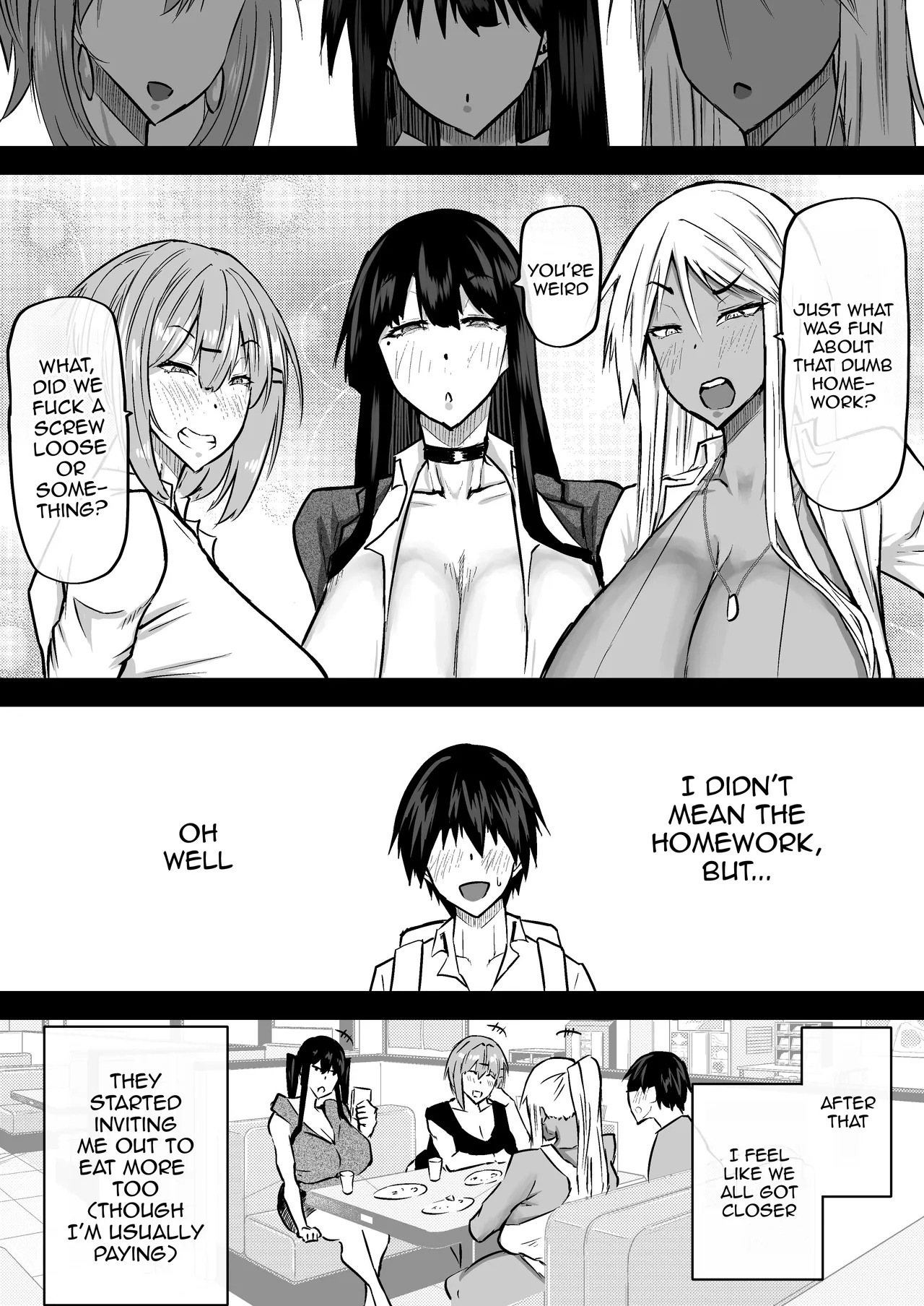 [Chae] Zenbu Shiboritotte Kureru Deka Chichi Gal | The Huge Tittied Gals That Suck Everything Out Of Me [English] {Doujins.com} - Page 169
