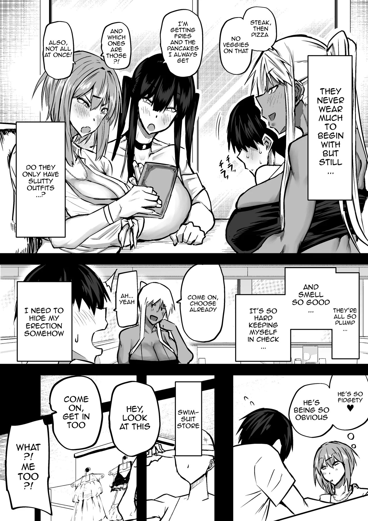 [Chae] Zenbu Shiboritotte Kureru Deka Chichi Gal | The Huge Tittied Gals That Suck Everything Out Of Me [English] {Doujins.com} - Page 172
