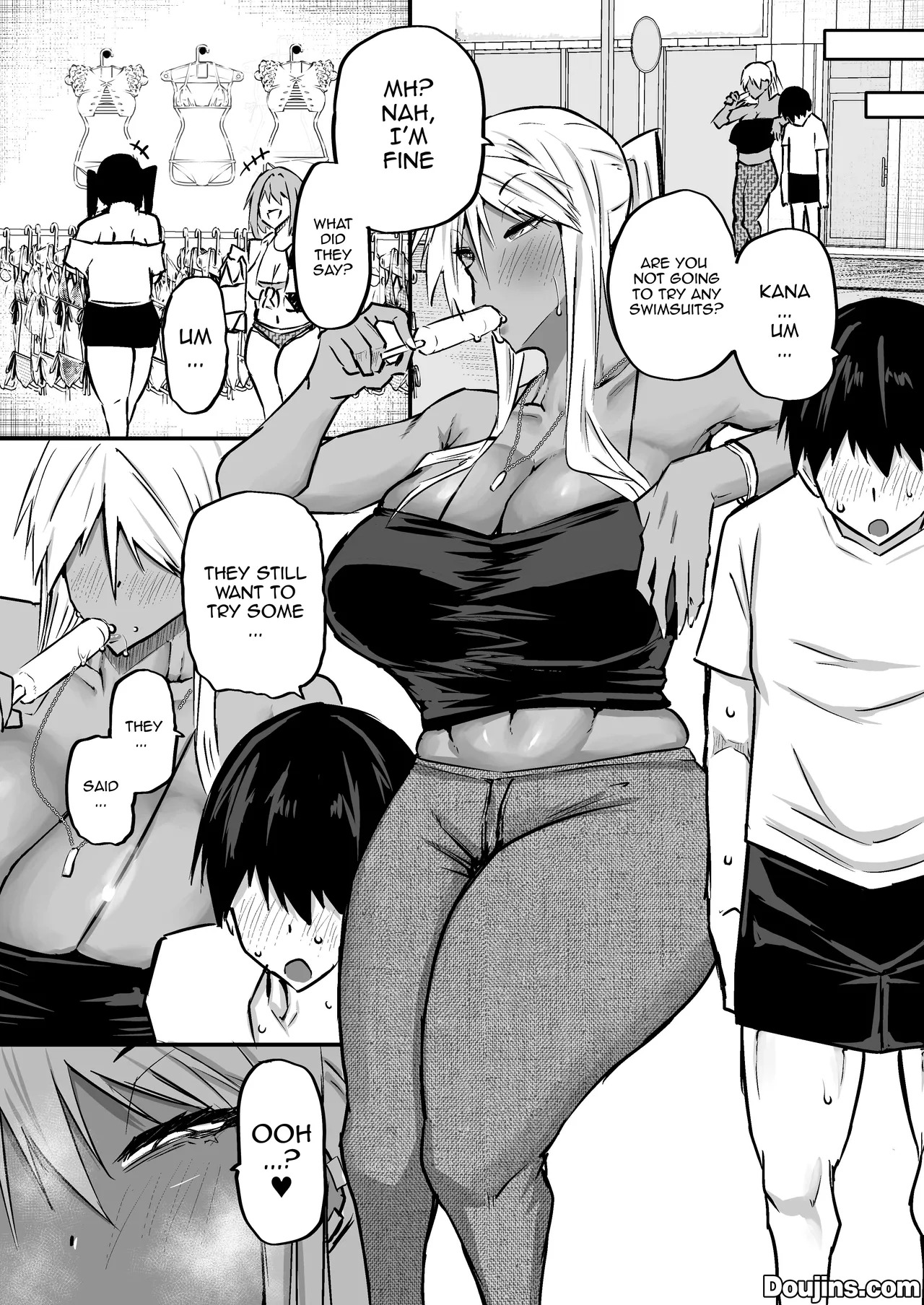 [Chae] Zenbu Shiboritotte Kureru Deka Chichi Gal | The Huge Tittied Gals That Suck Everything Out Of Me [English] {Doujins.com} - Page 183
