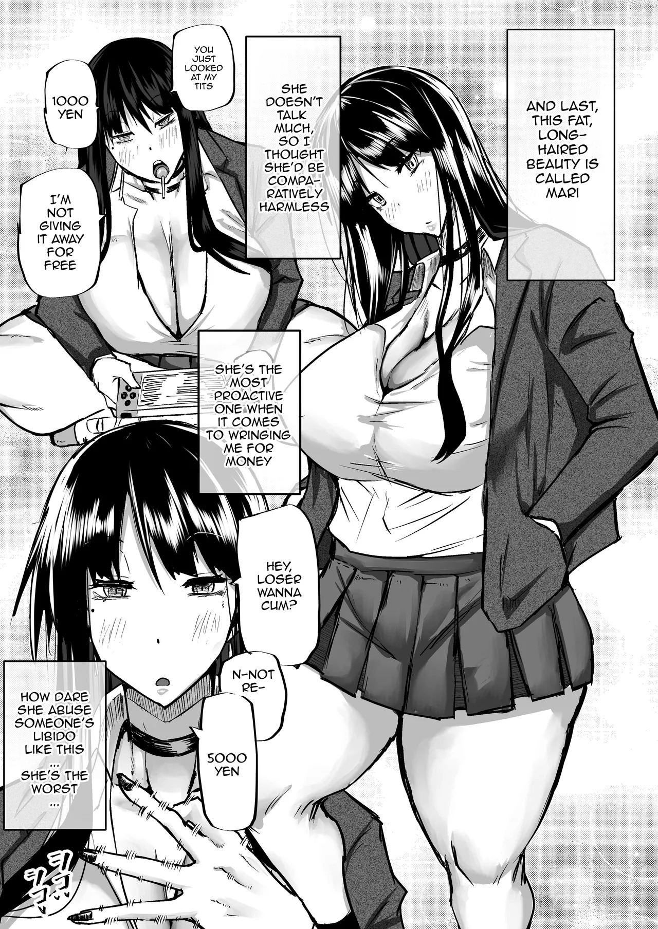 [Chae] Zenbu Shiboritotte Kureru Deka Chichi Gal | The Huge Tittied Gals That Suck Everything Out Of Me [English] {Doujins.com} - Page 22