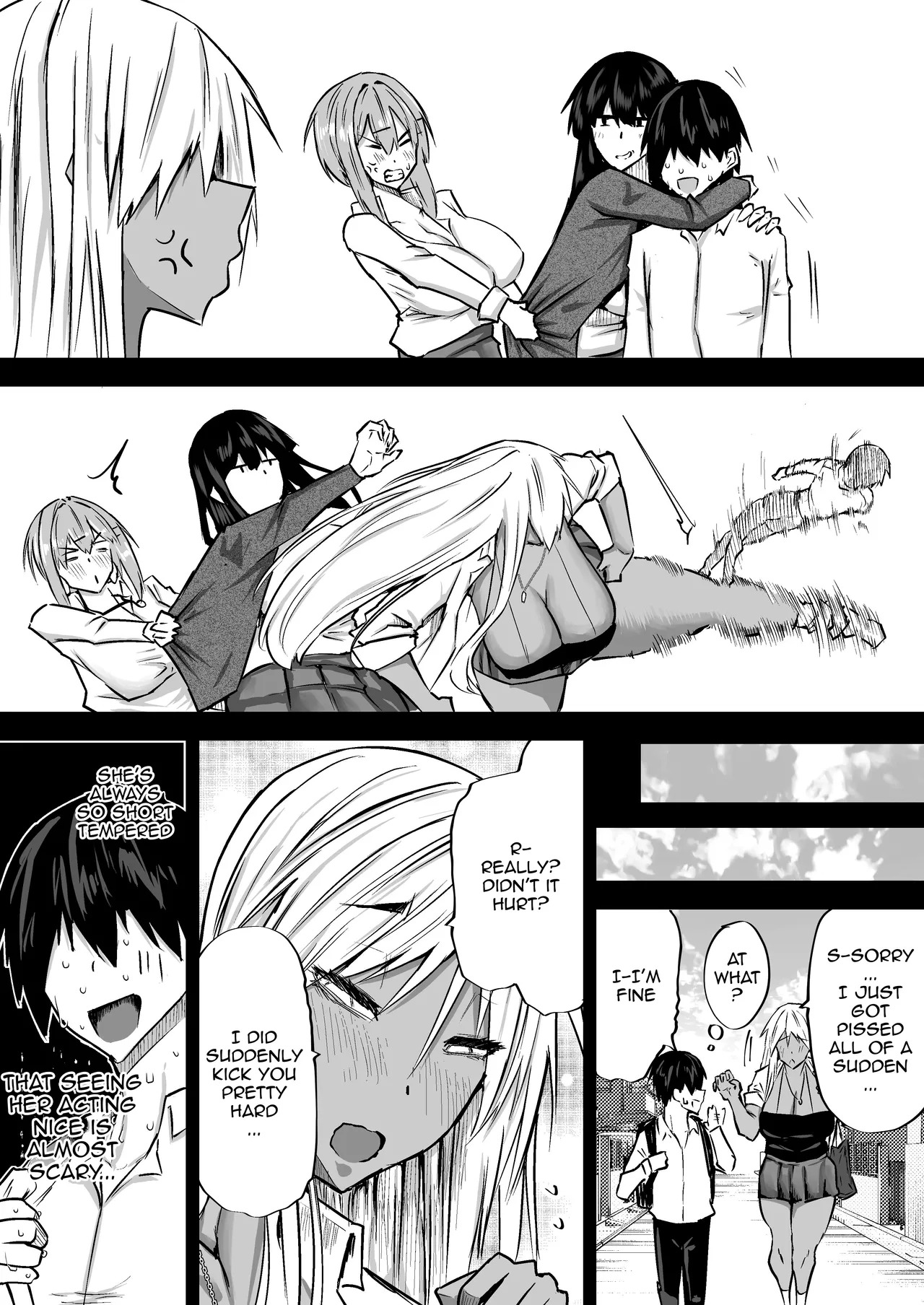 [Chae] Zenbu Shiboritotte Kureru Deka Chichi Gal | The Huge Tittied Gals That Suck Everything Out Of Me [English] {Doujins.com} - Page 240