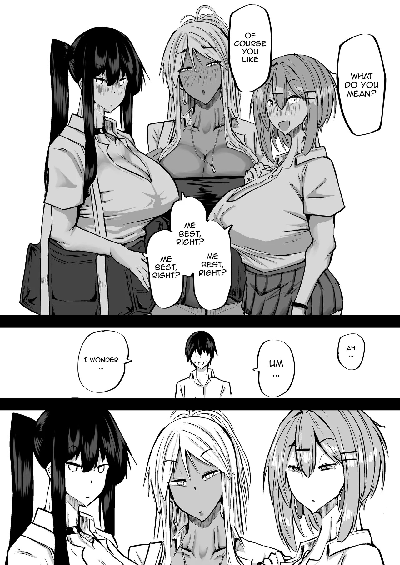 [Chae] Zenbu Shiboritotte Kureru Deka Chichi Gal | The Huge Tittied Gals That Suck Everything Out Of Me [English] {Doujins.com} - Page 289