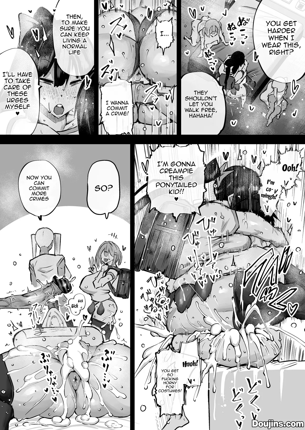 [Chae] Zenbu Shiboritotte Kureru Deka Chichi Gal | The Huge Tittied Gals That Suck Everything Out Of Me [English] {Doujins.com} - Page 303