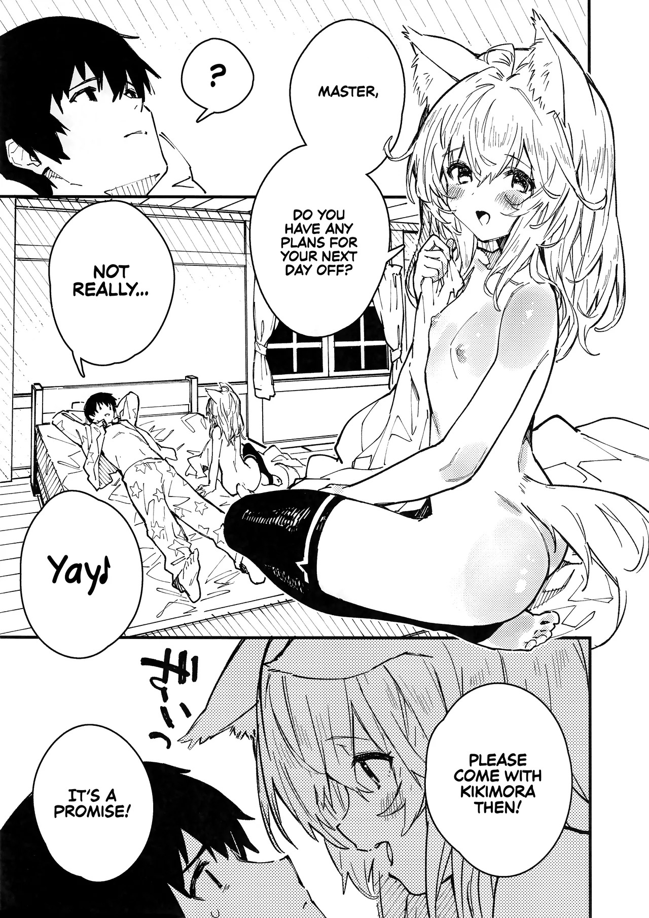 (C103) [Dot Eito (Sawayaka Samehada)] Kemomimi Maid to Ichaicha Suru Hon 4 Satsume | A Book About Making Out With a Kemomimi Maid 4 [English] [Rirare Translation] - Page 13